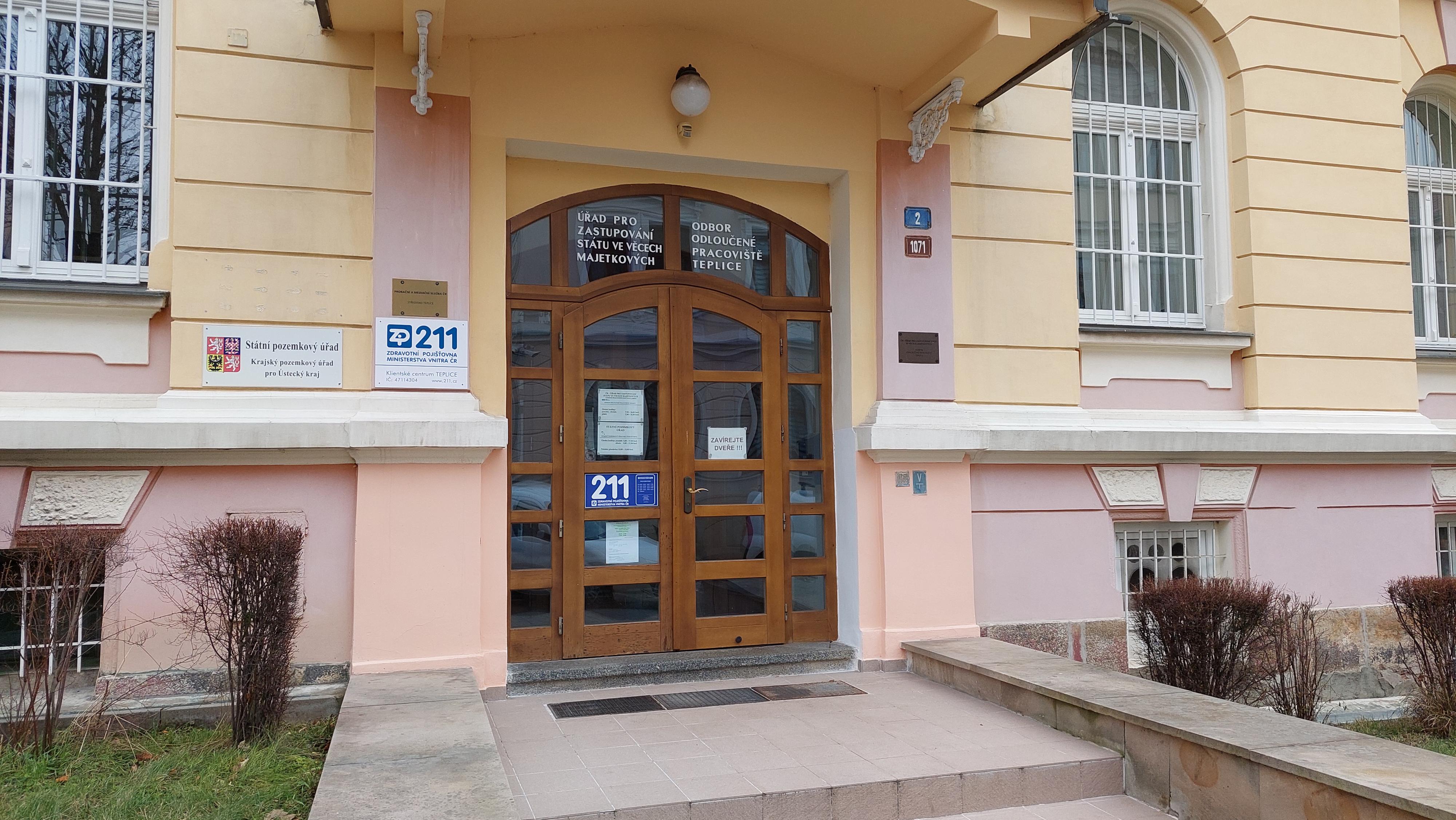 Úřad pro zastupování státu ve věcech majetkových - Odloučené pracoviště Teplice foto 2