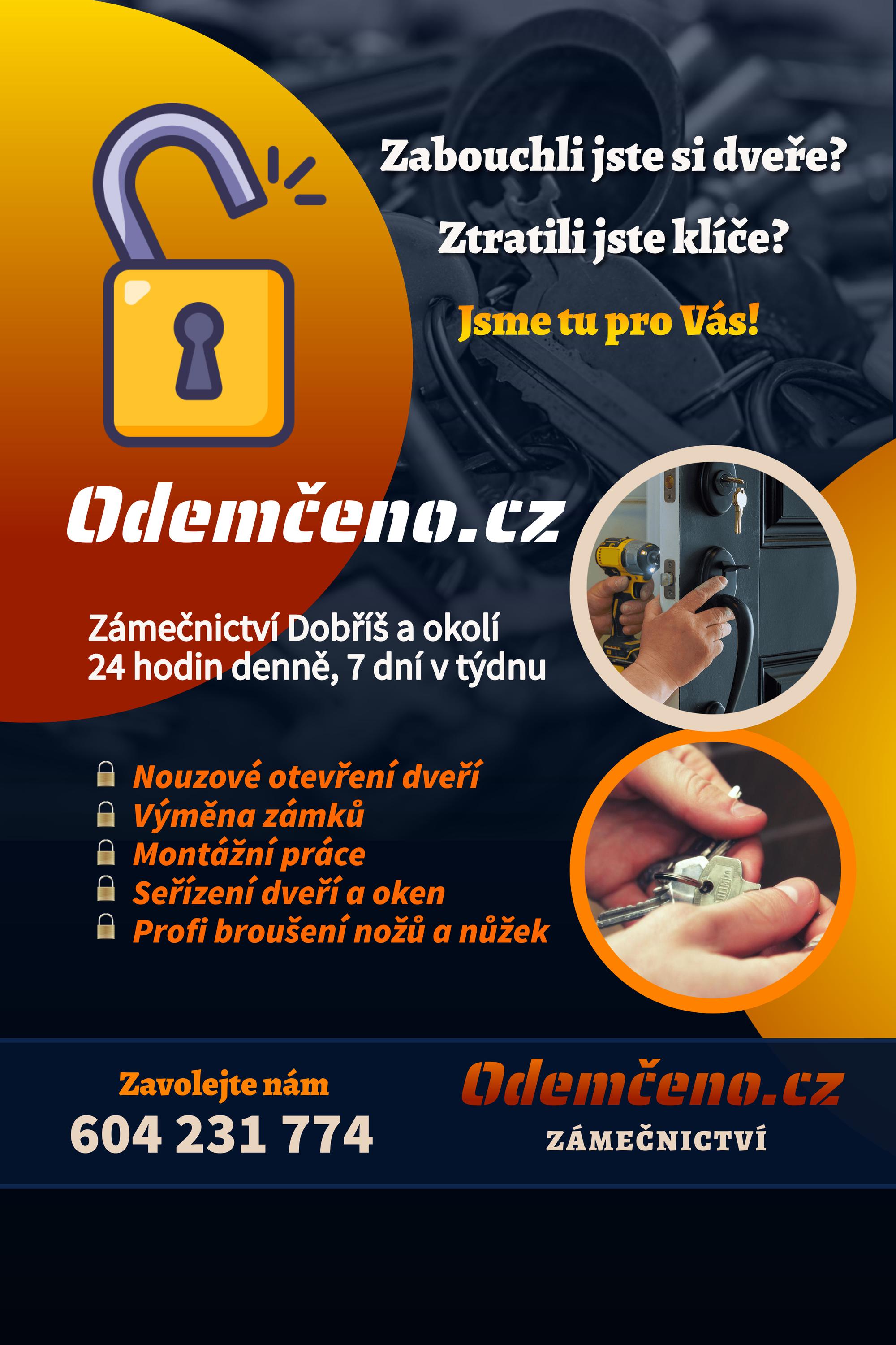 Zámečnictví Odemčeno