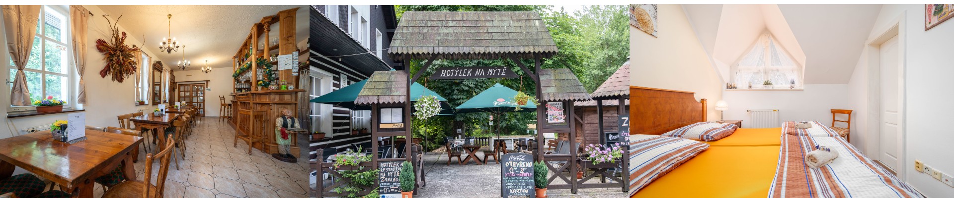 Úvodní obrázek HOTÝLEK NA MÝTĚ A RESTAURACE