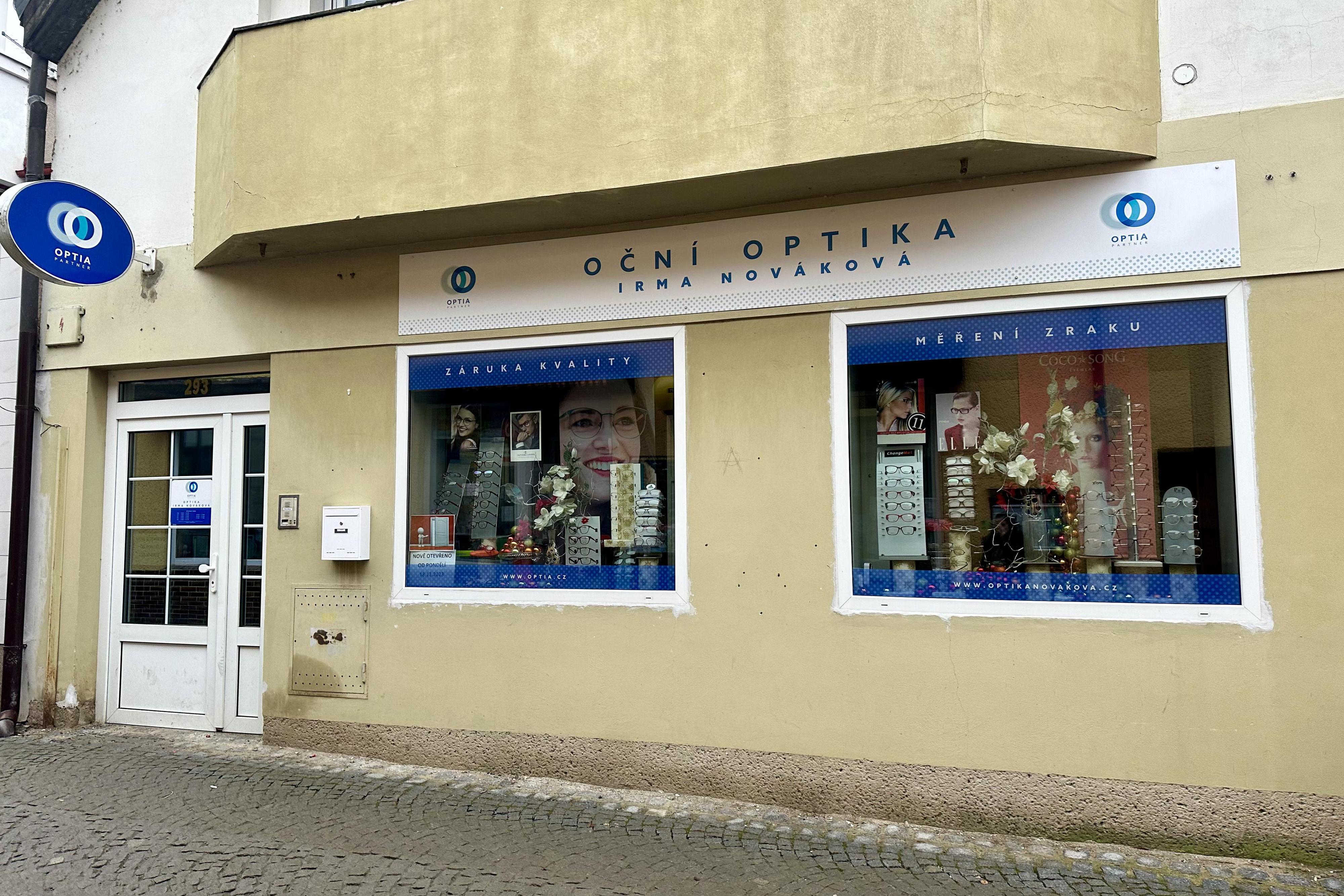 Oční optika - Irma Nováková