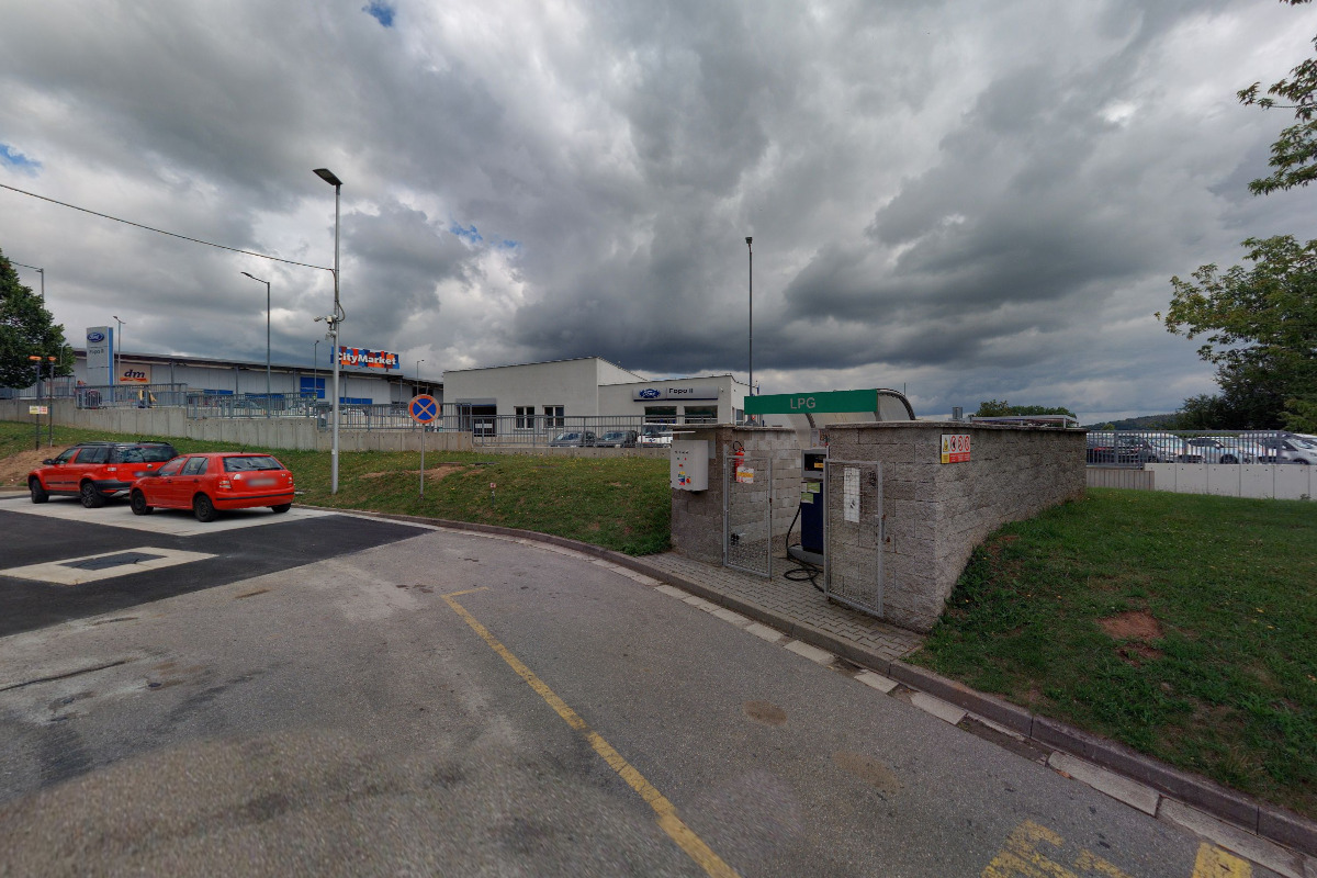 MOL čerpací stanice LPG