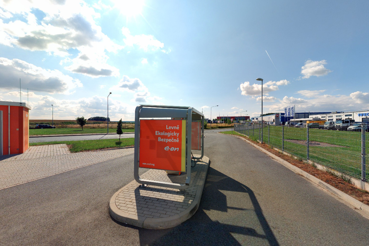 Innogy plnicí stanice CNG