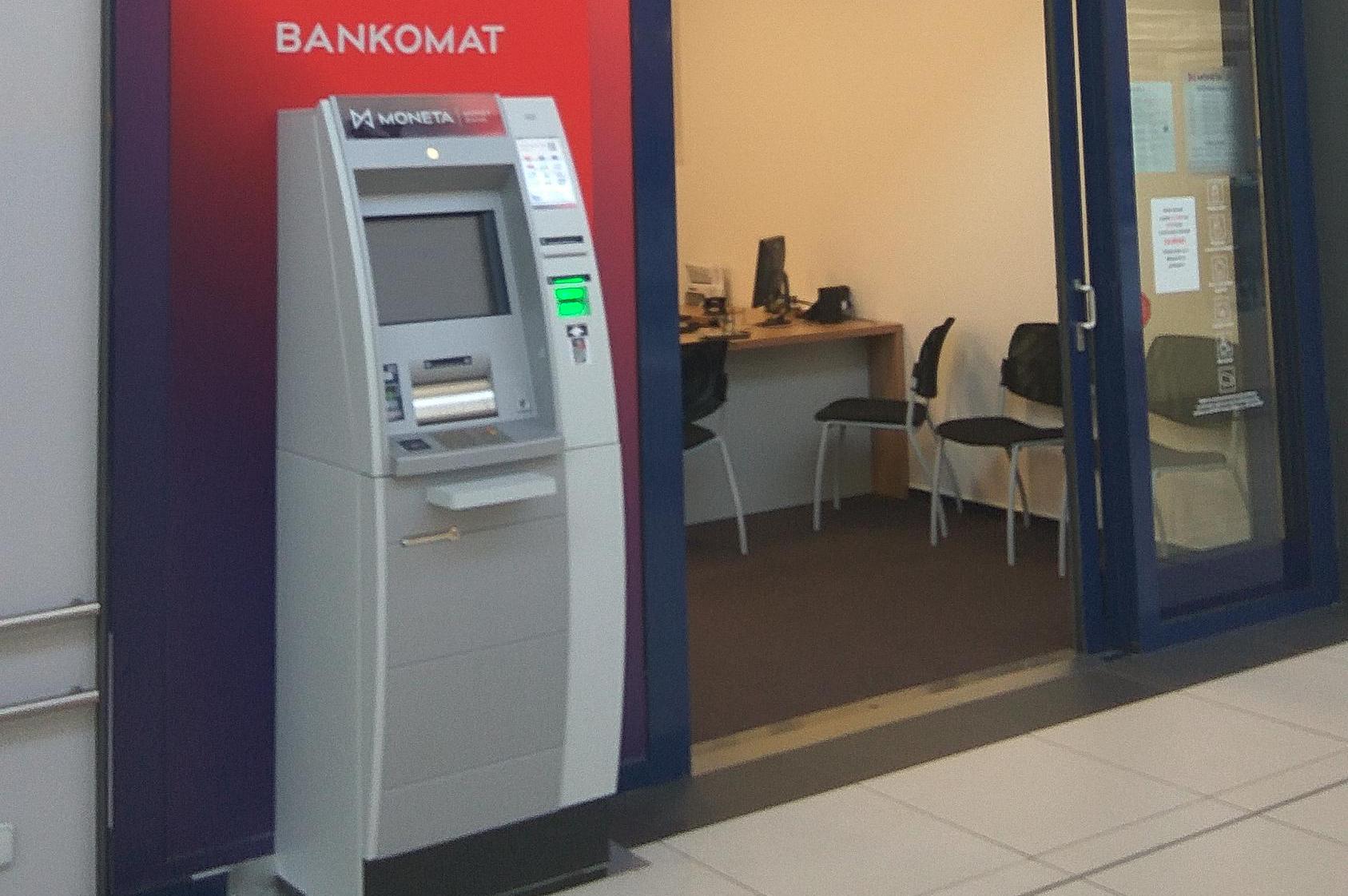 Bankomat MONETA Money Bank vkladový