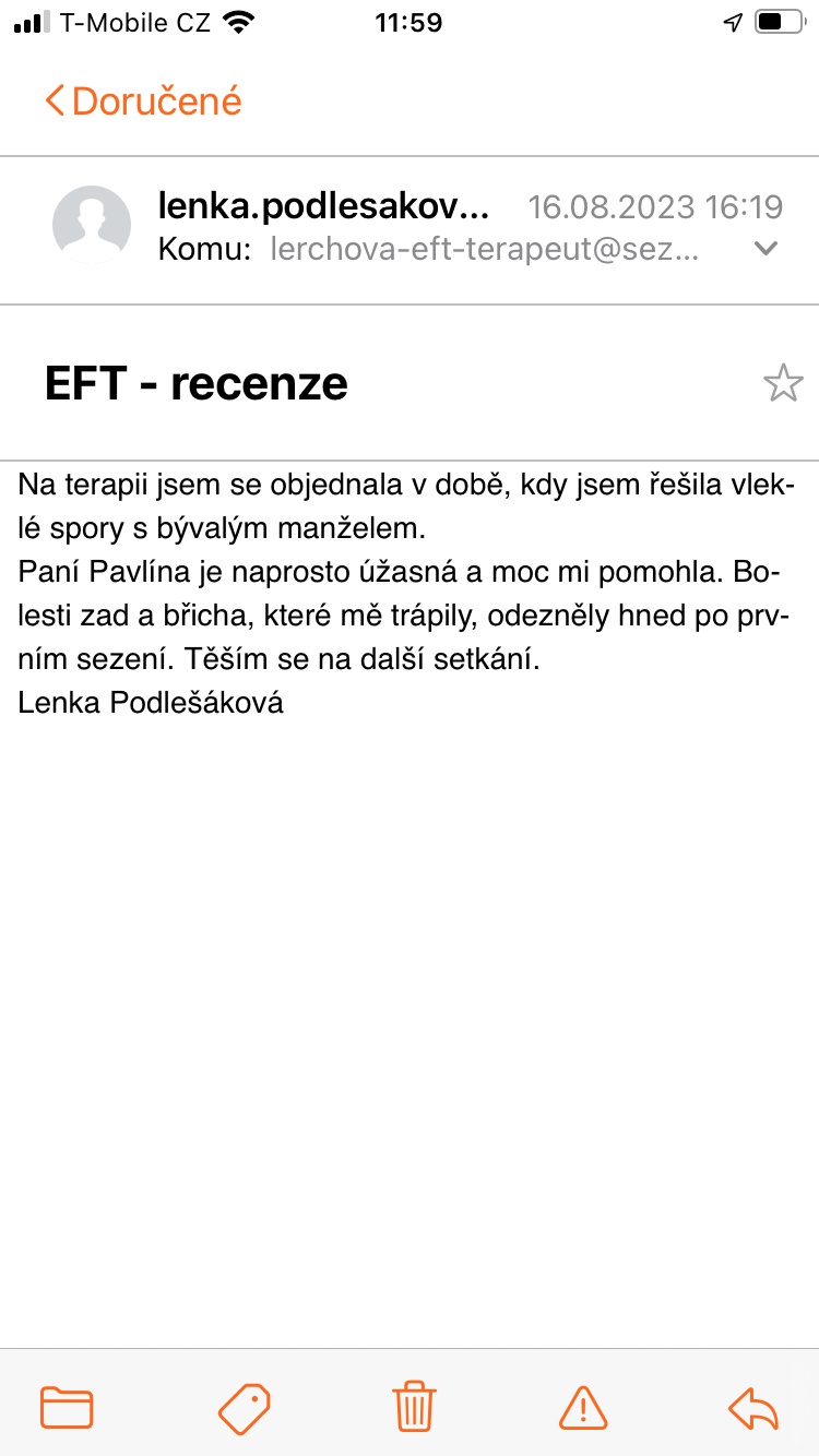 Terapie EFT - kouč - Lerchová foto 5