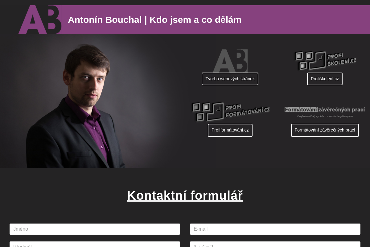 Antonín Bouchal - Profiformátování.cz foto 1