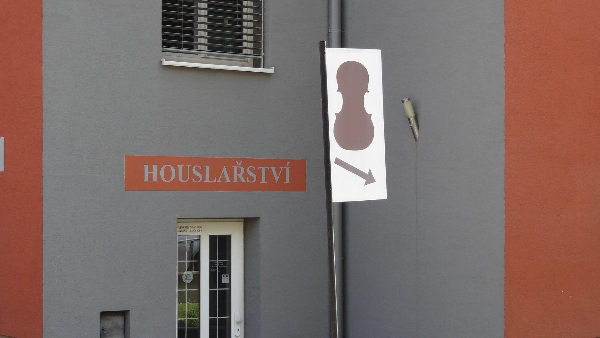 Houslařský ateliér - Jan Kužel