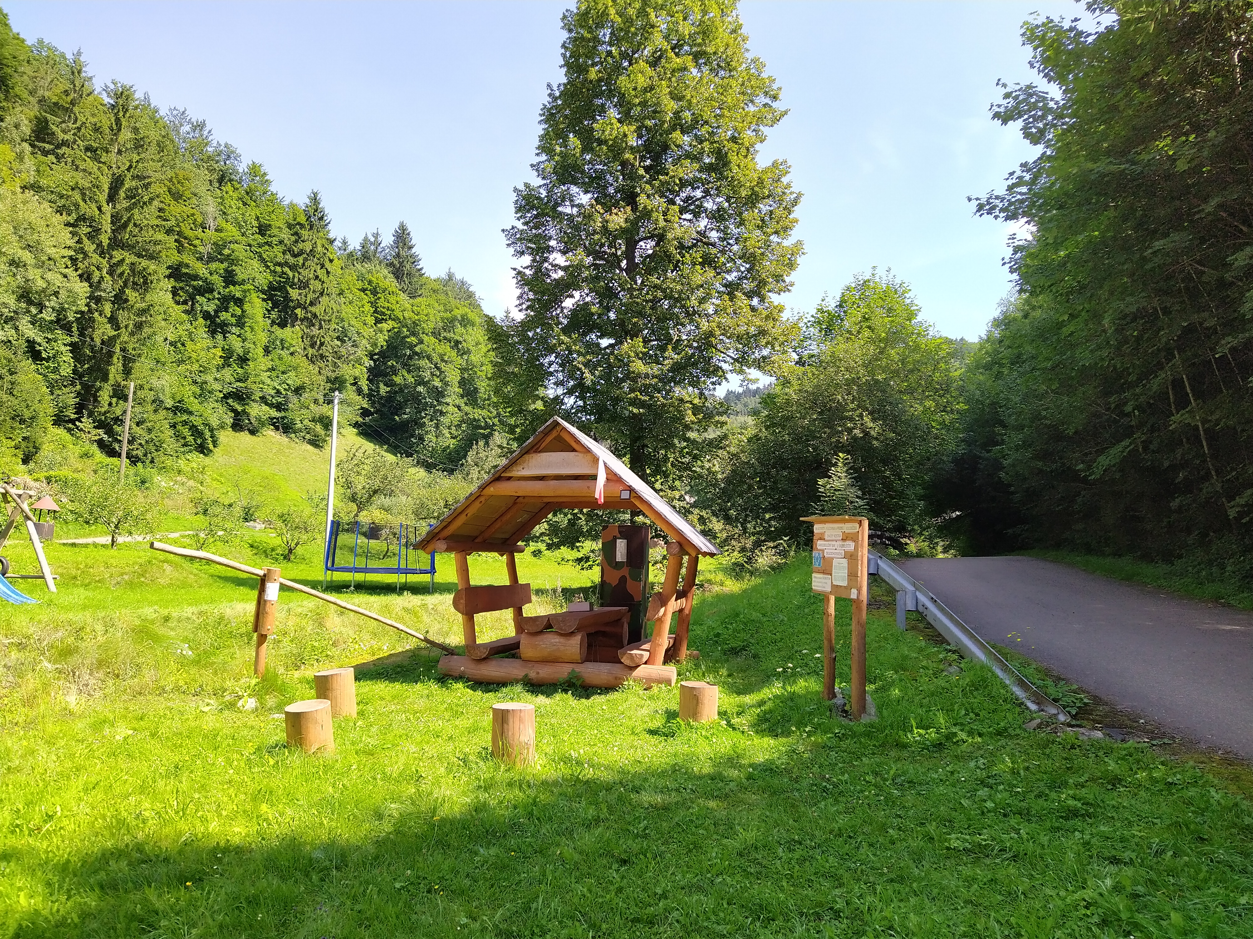 Samoobslužný bar u Šklebejštěte Orlickohorského