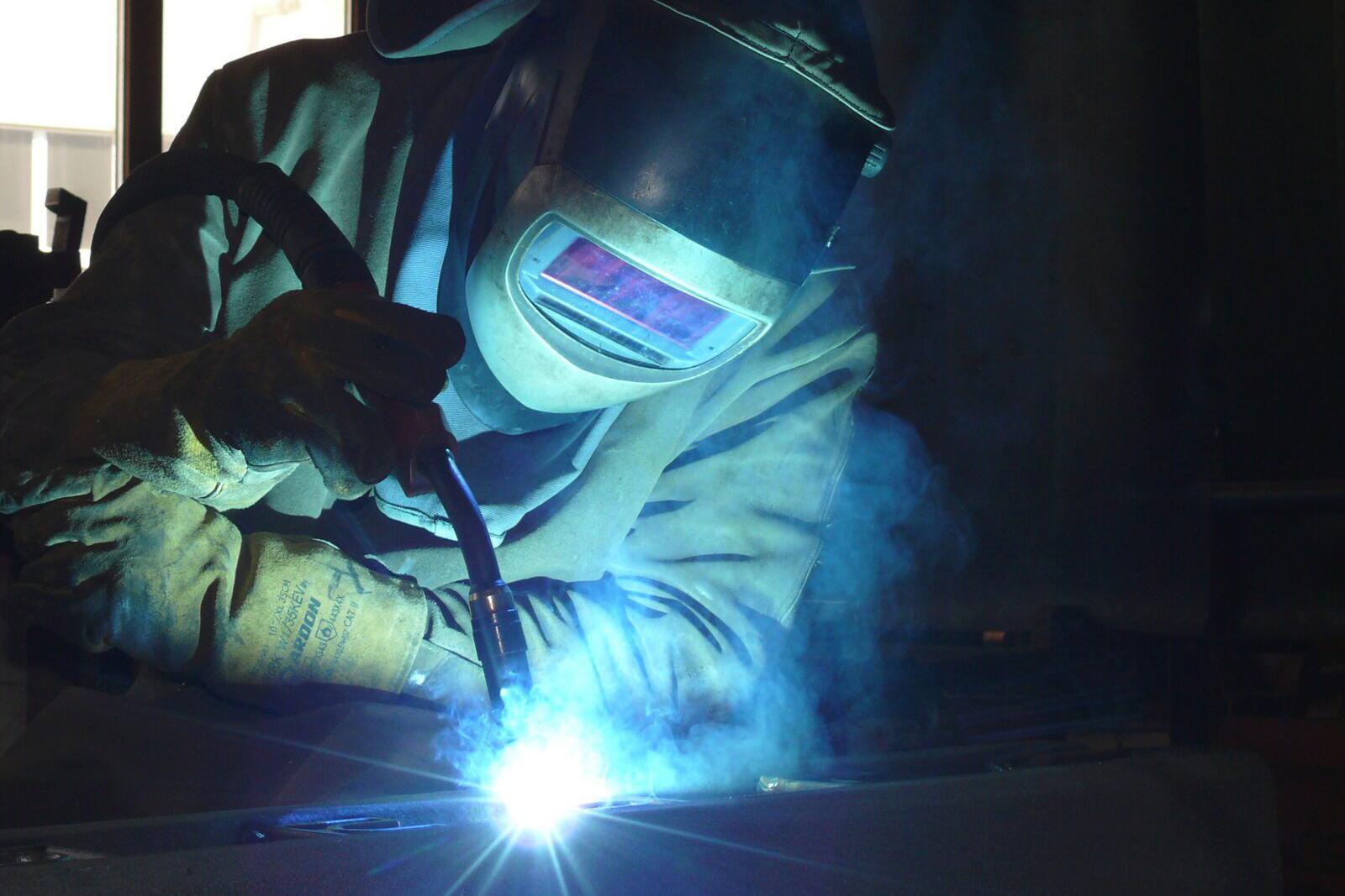 Svářečské práce - Mykhailo Sabov