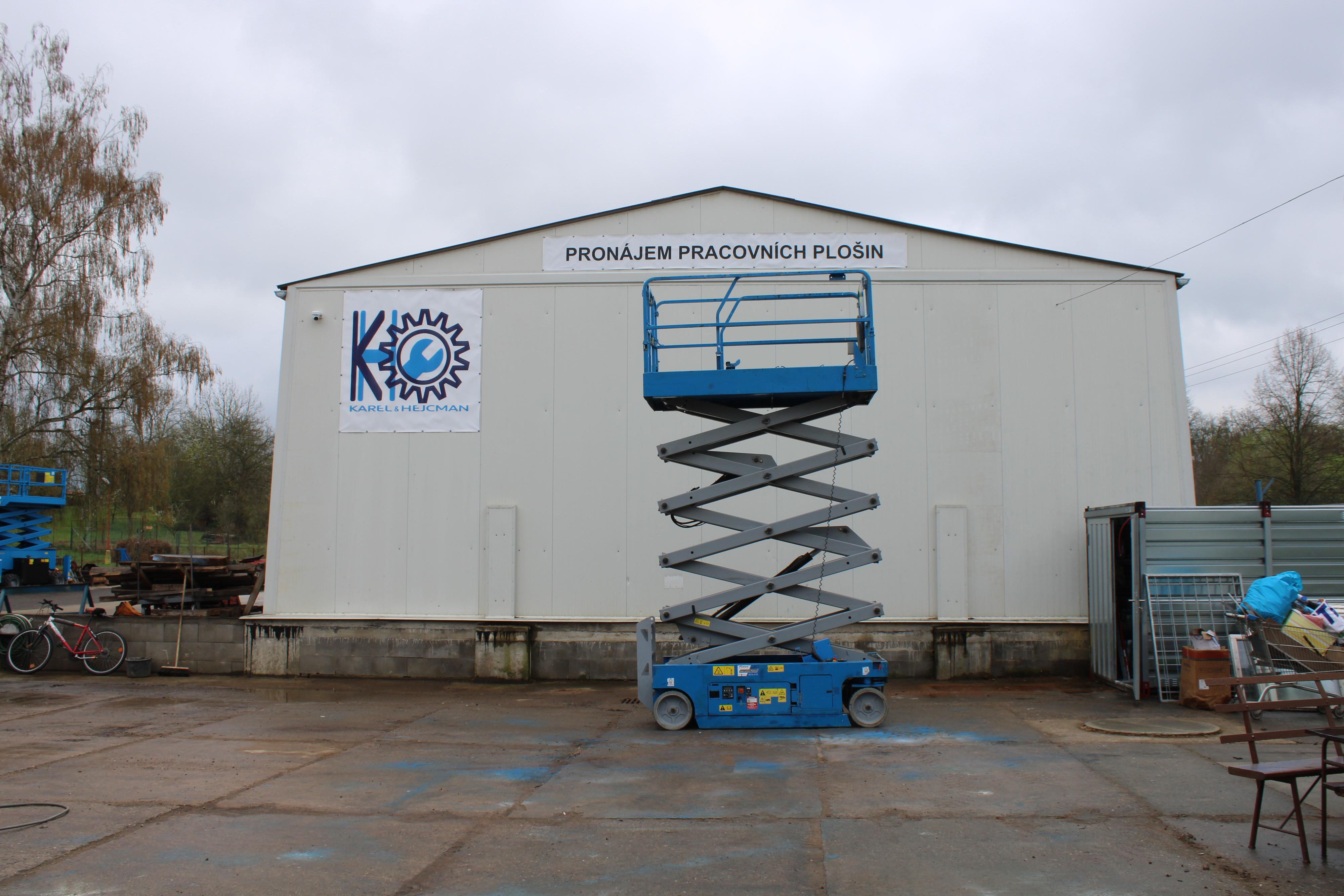 Pronájem plošin Jiří Karel & Petr Hejcman foto 4