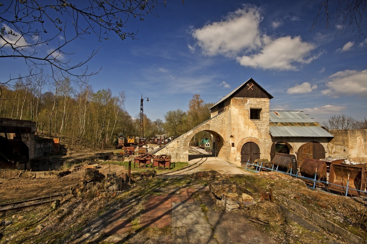 Hornický skanzen Solvayovy lomy foto 2