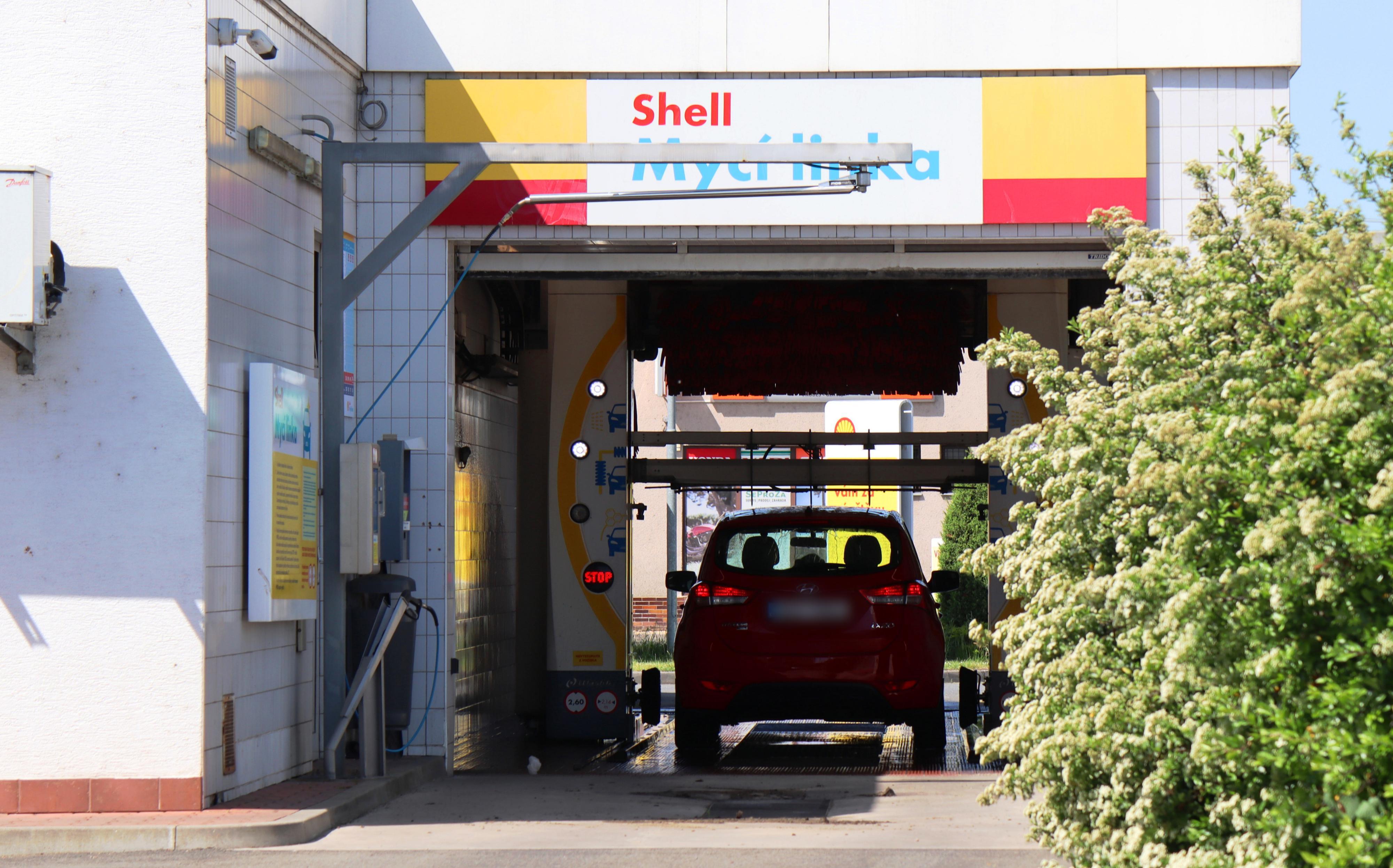 Automyčka Shell