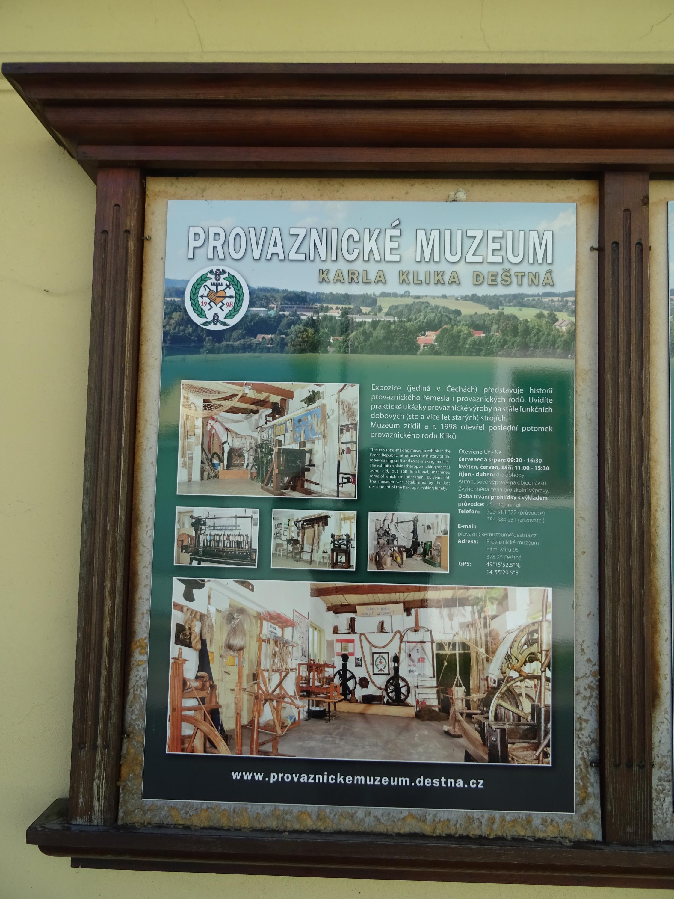 Provaznické muzeum Karla Klika Deštná foto 6