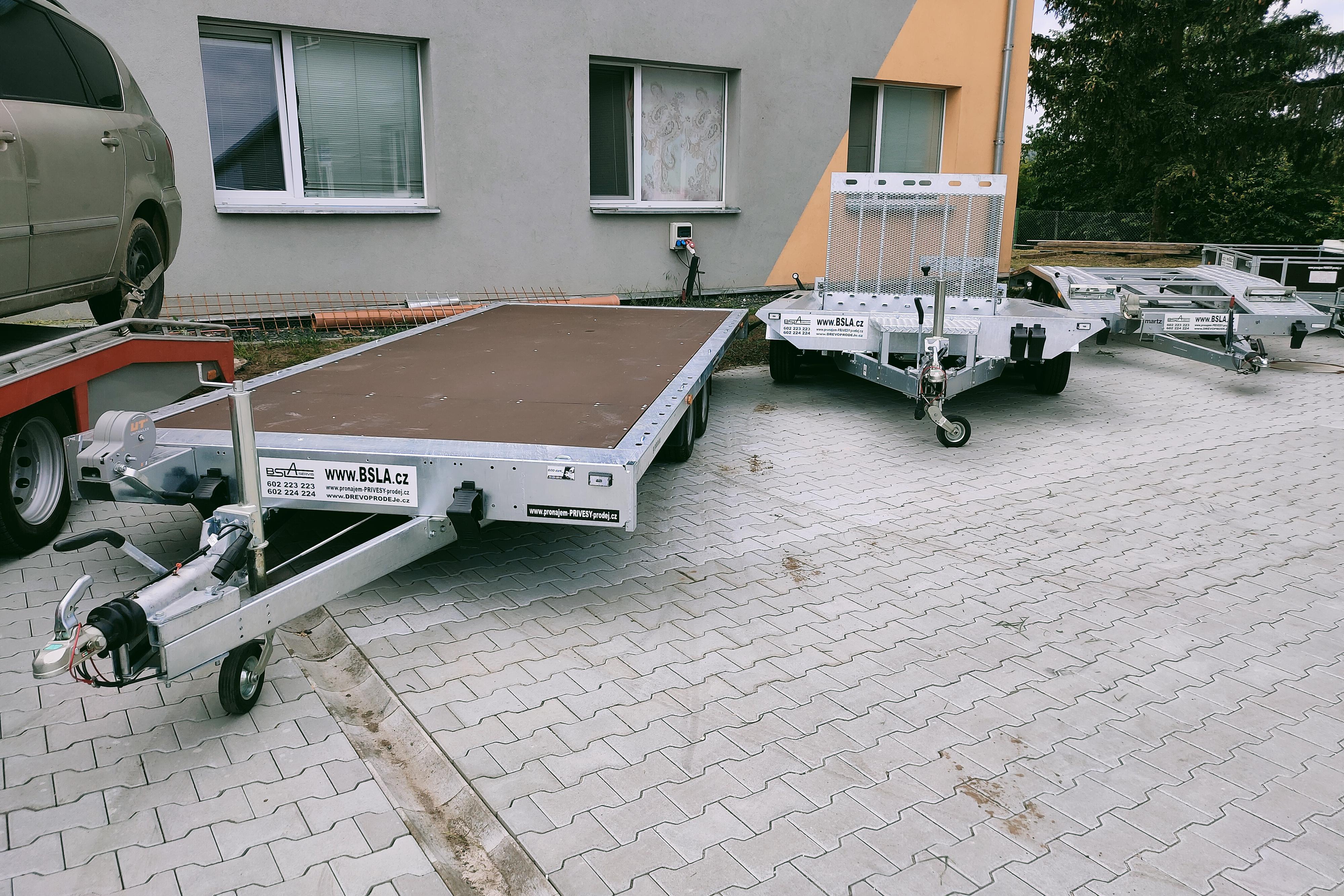 BSLA - Půjčovna přívěsů