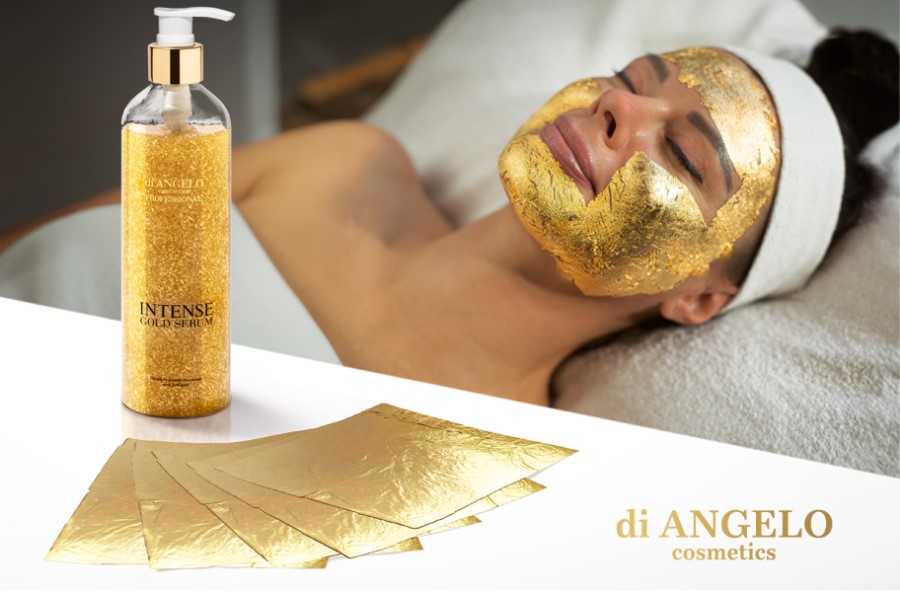 Anti-age ošetření pleti 24K zlatem