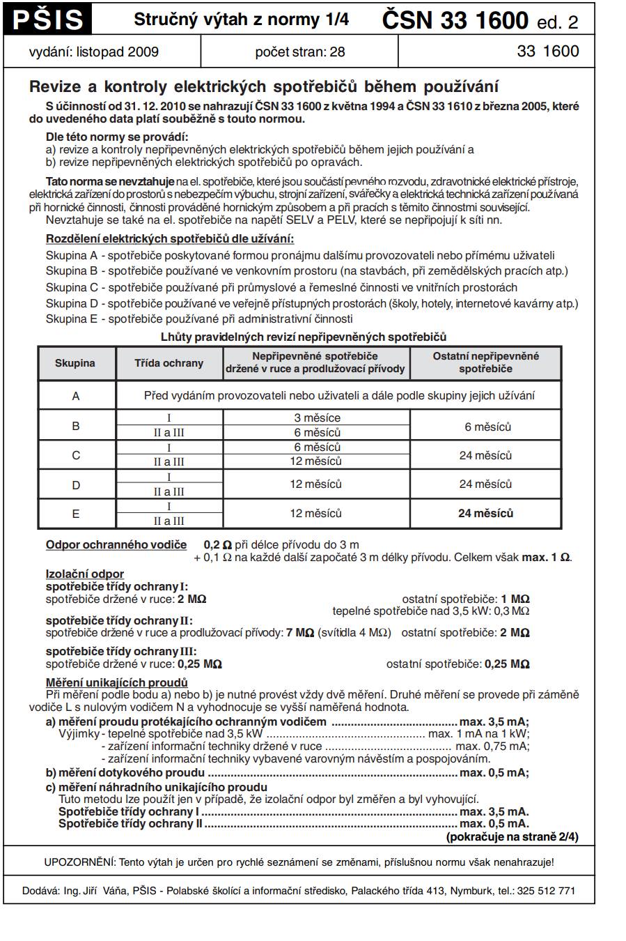 Zdeněk Krejčí - Revize, MaR foto 2