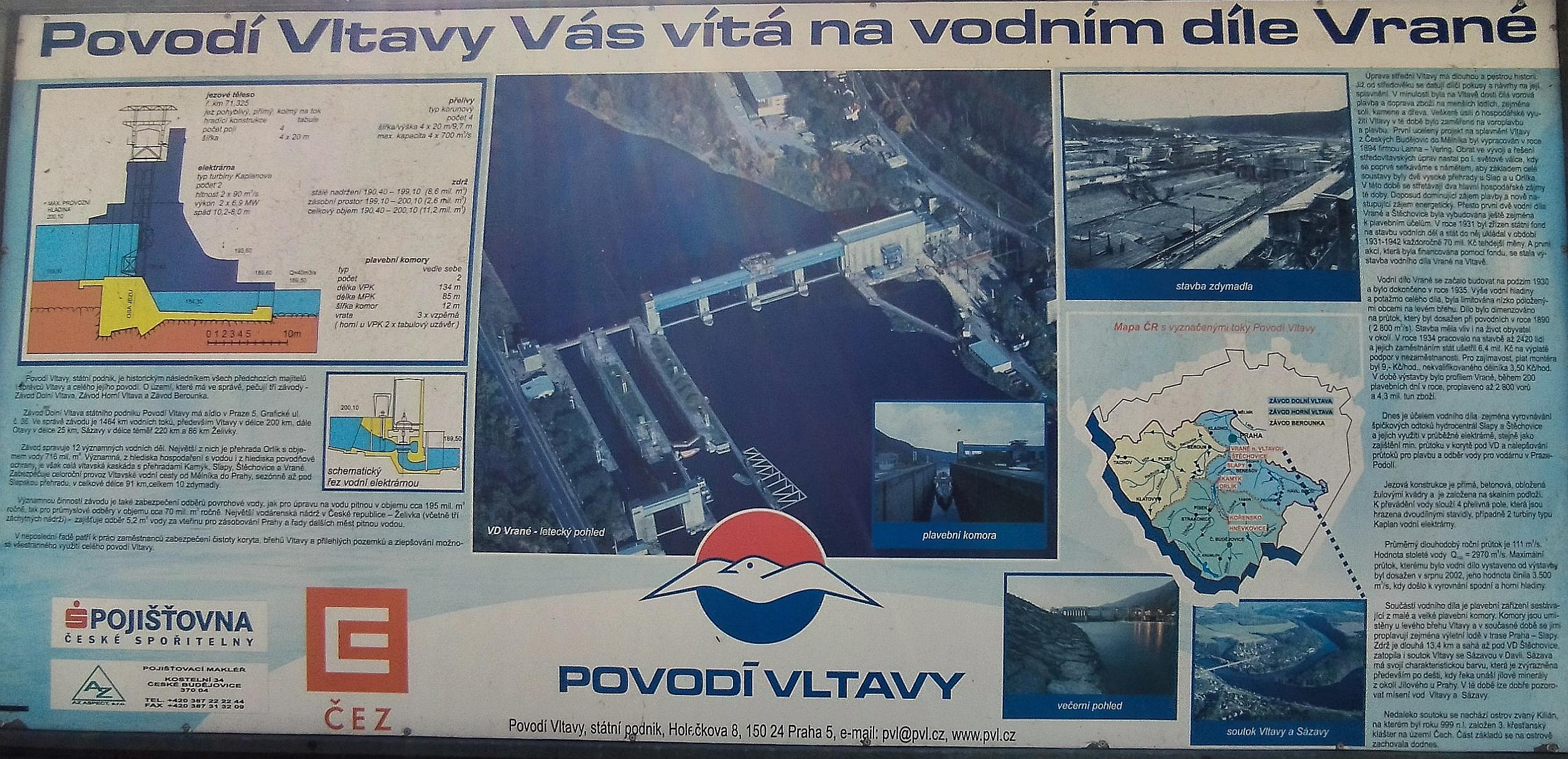 Plavební komora Vrané nad Vltavou foto 3