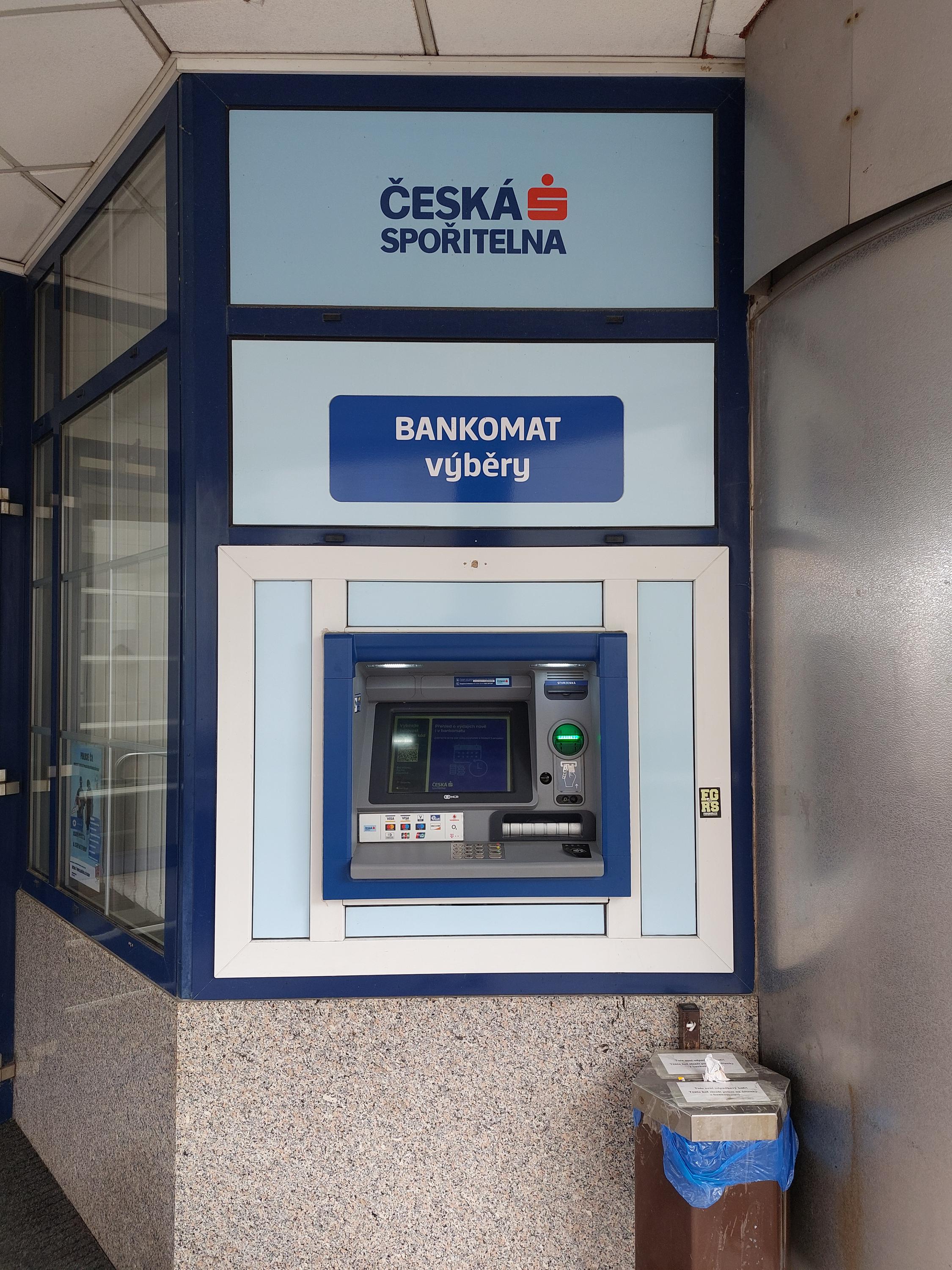 Bankomat České spořitelny foto 2