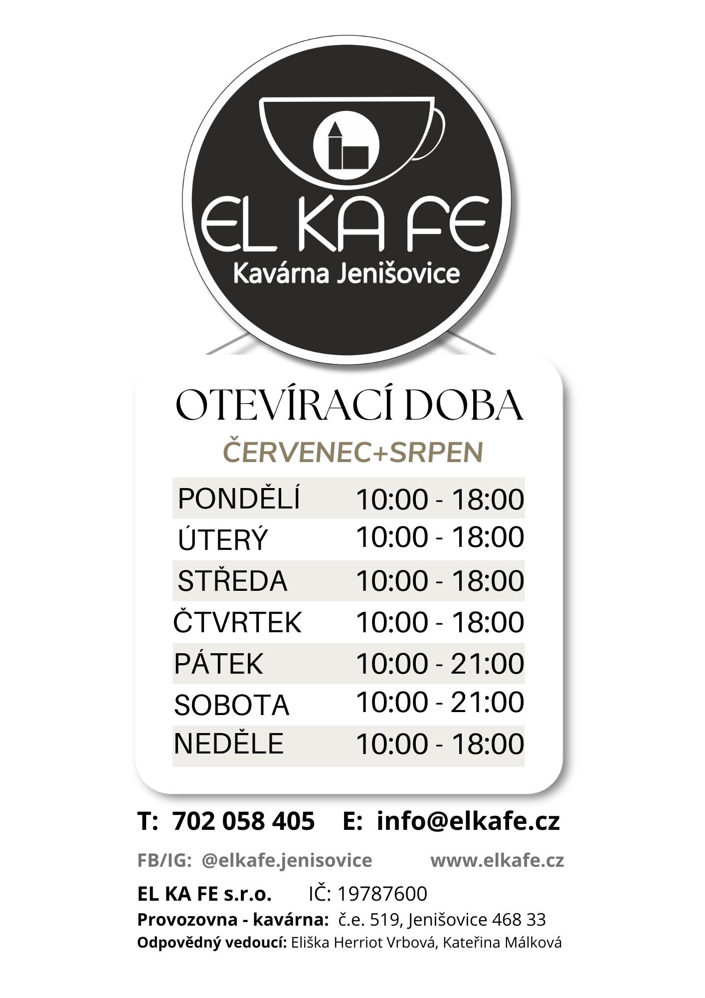 EL KA FE - kavárna Jenišovice foto 4