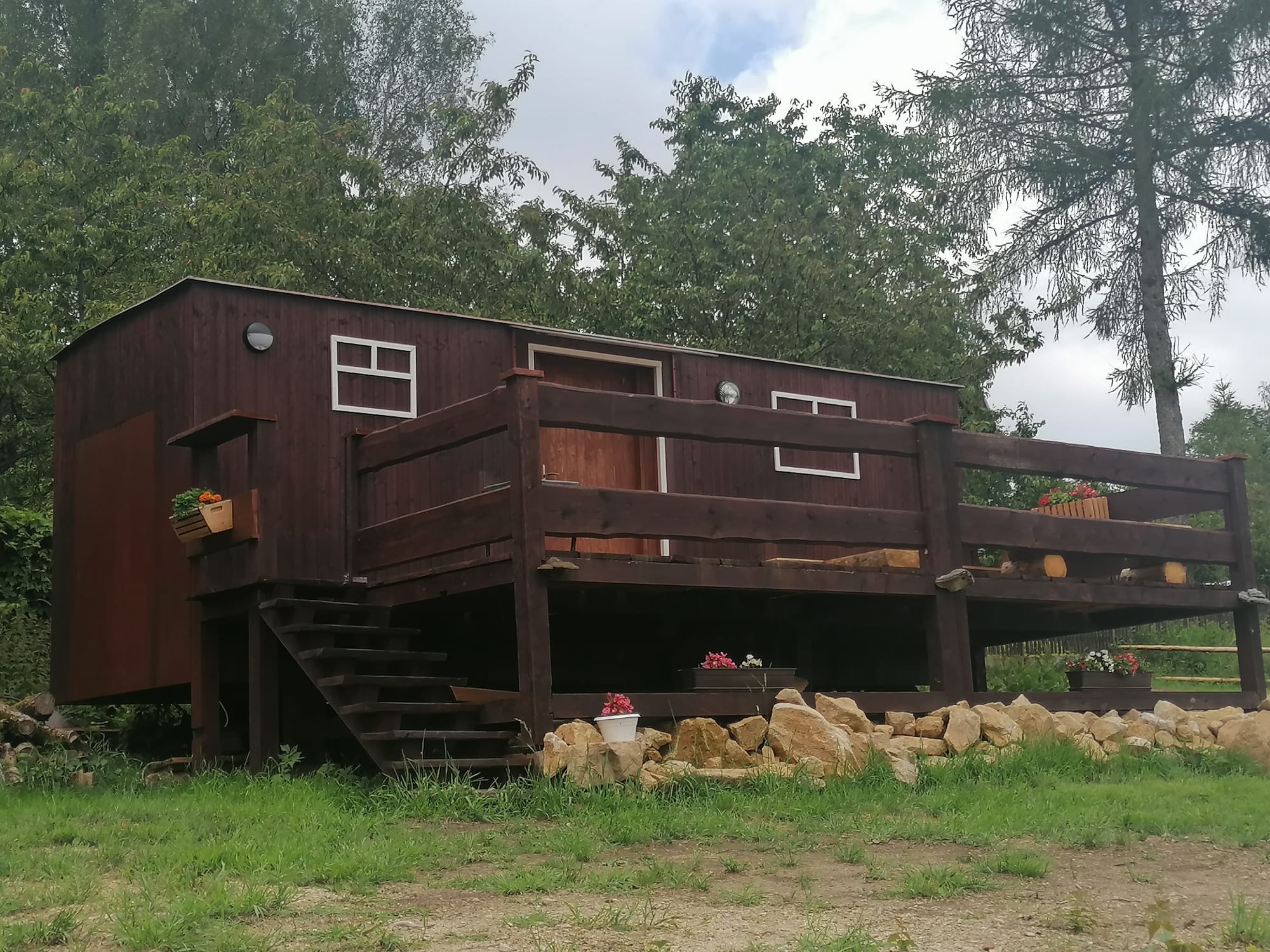 Hasičárna u rybníka