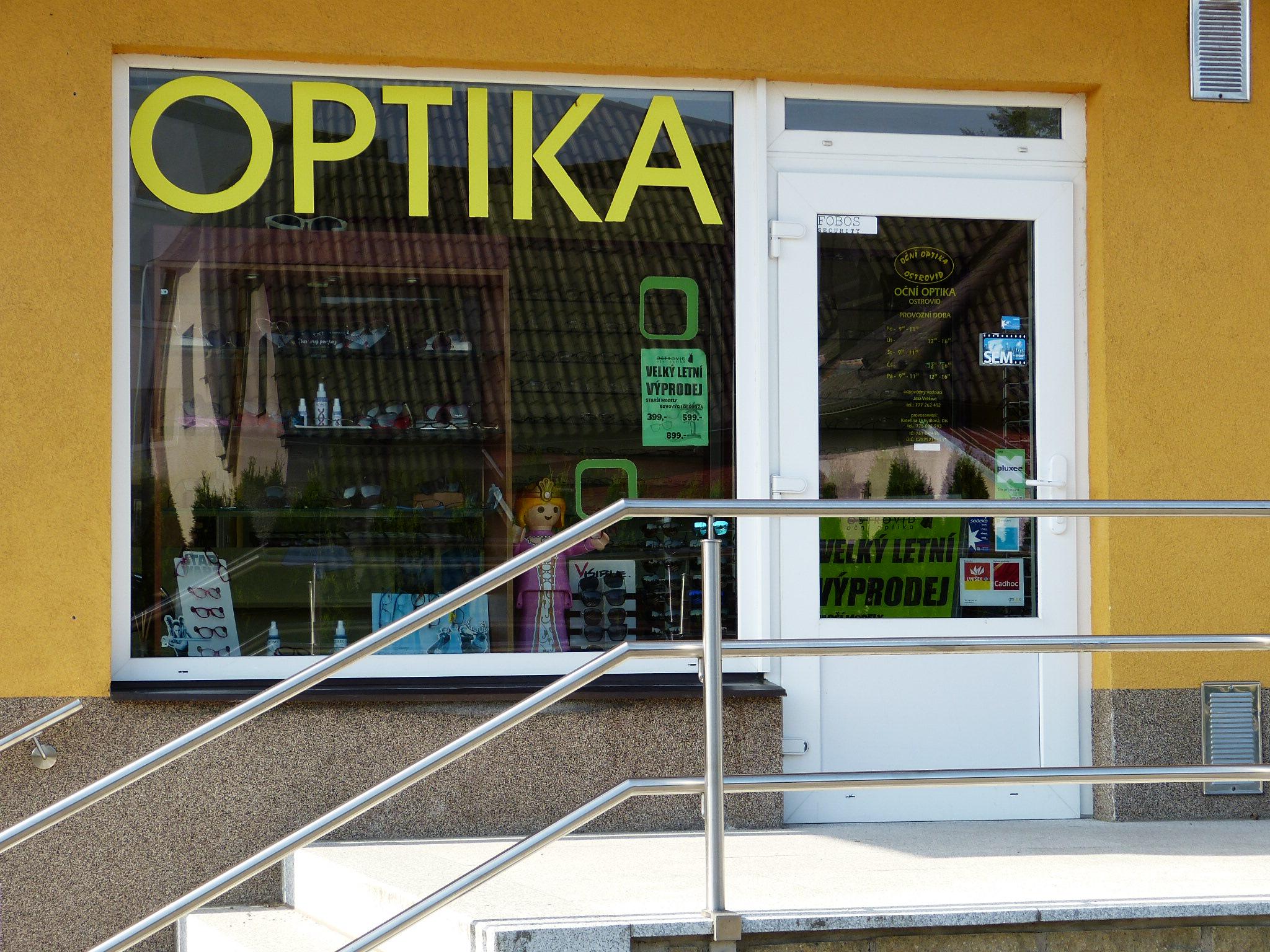 Oční optika Ostrovid