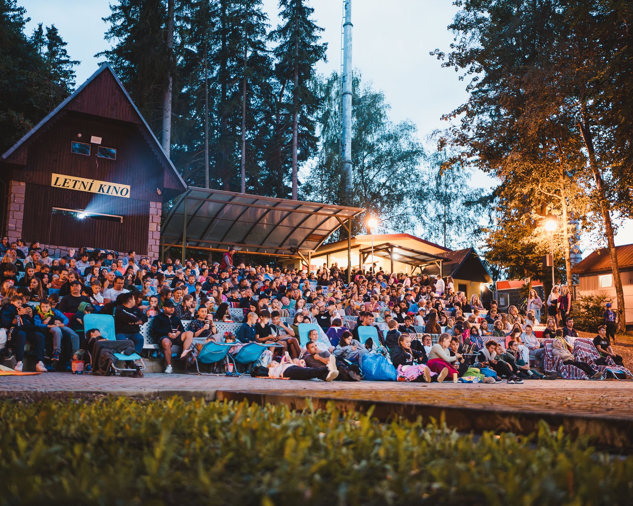 Letní kino Černá v Pošumaví foto 6