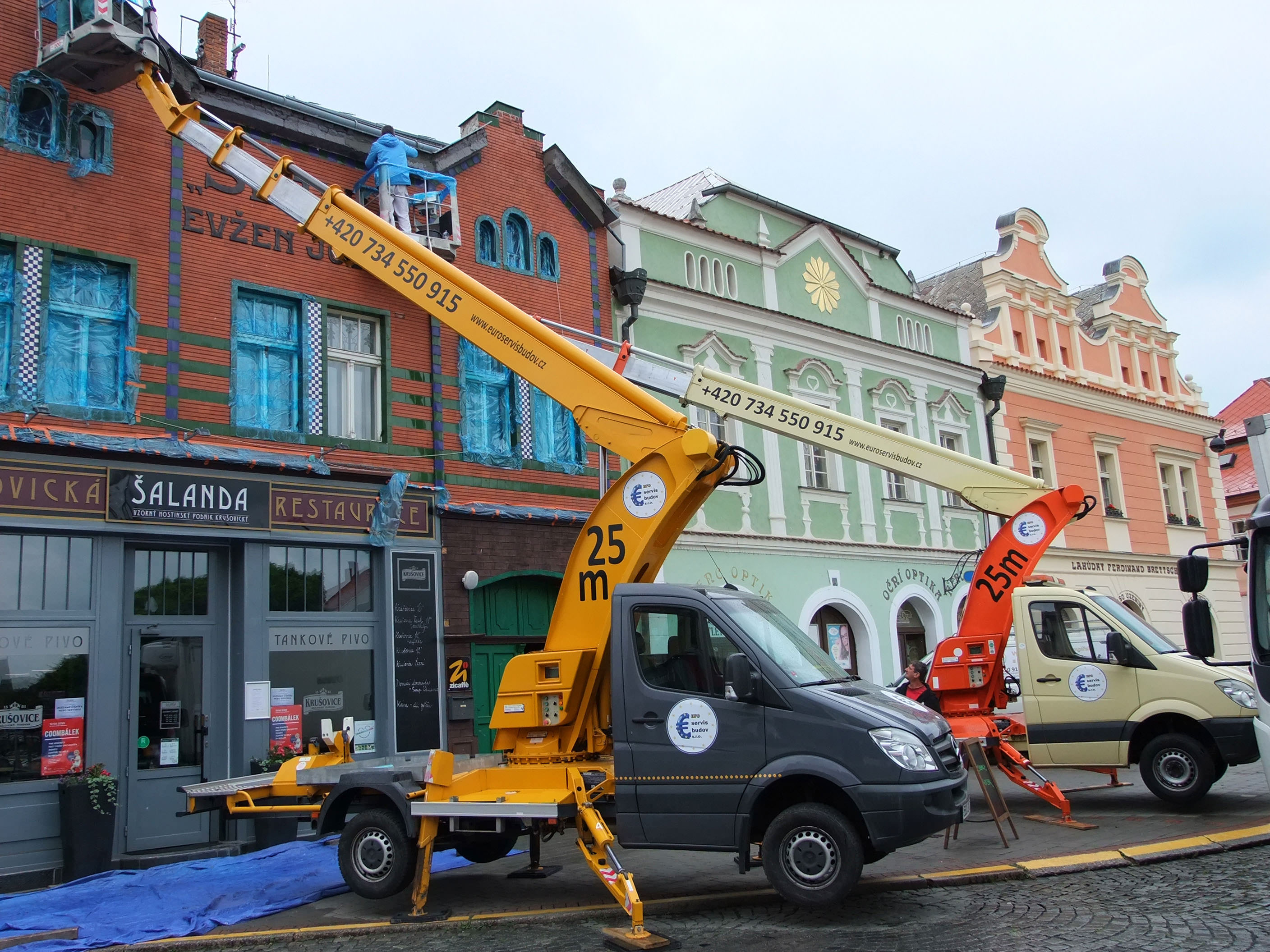 Pronájem plošiny - Euroservis budov foto 2