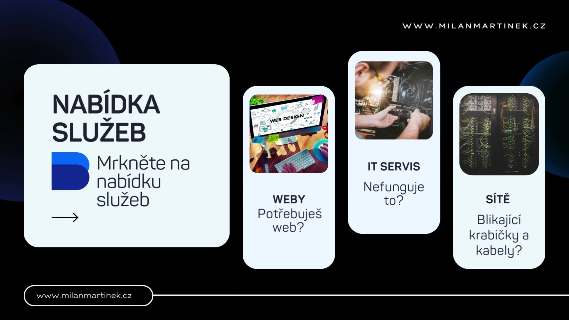 Webové služby - Milan Martinek foto 2 (náhled videa)