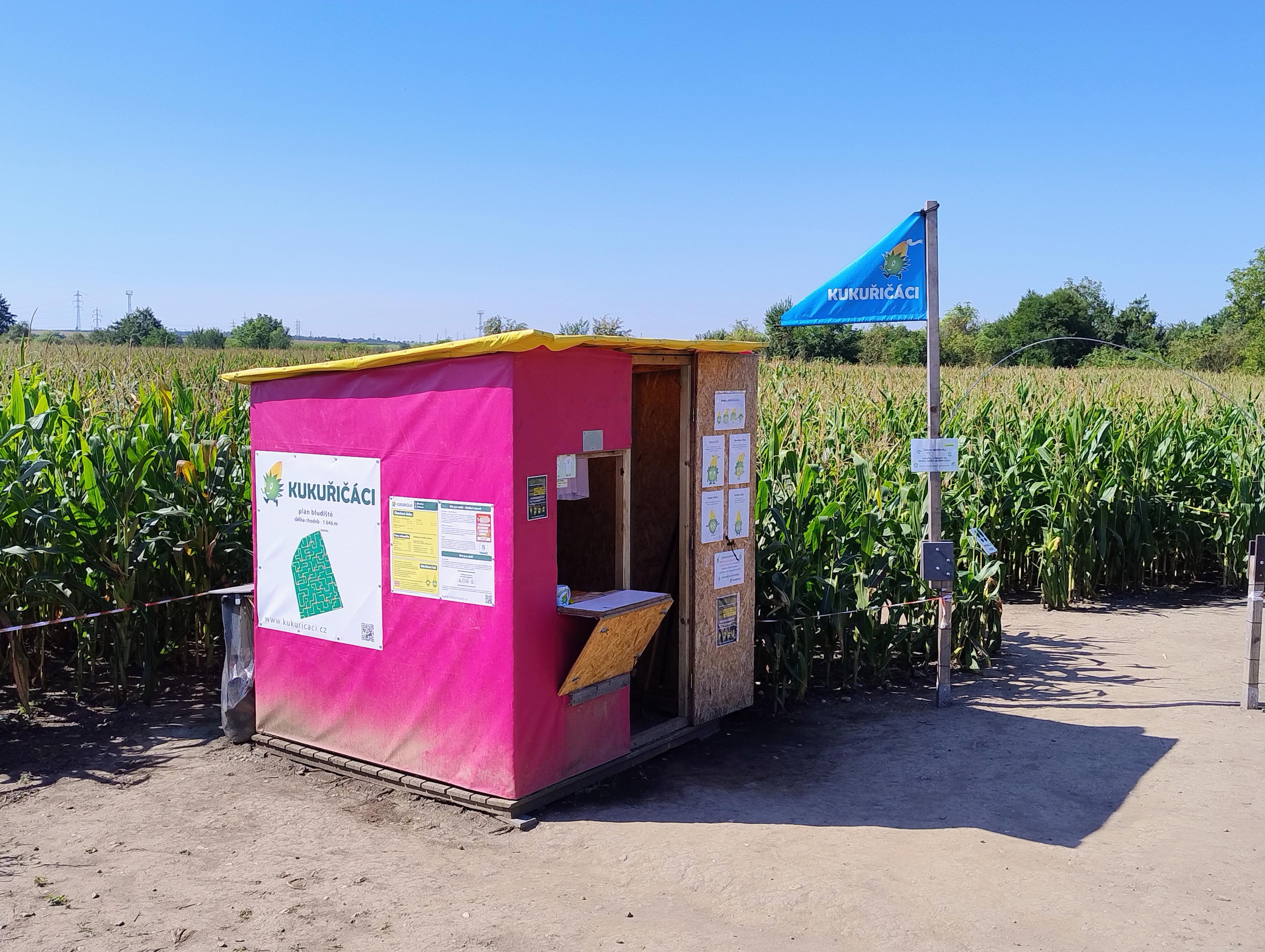 Kukuřičáci – Obří kukuřičné bludiště Kutná Hora foto 5