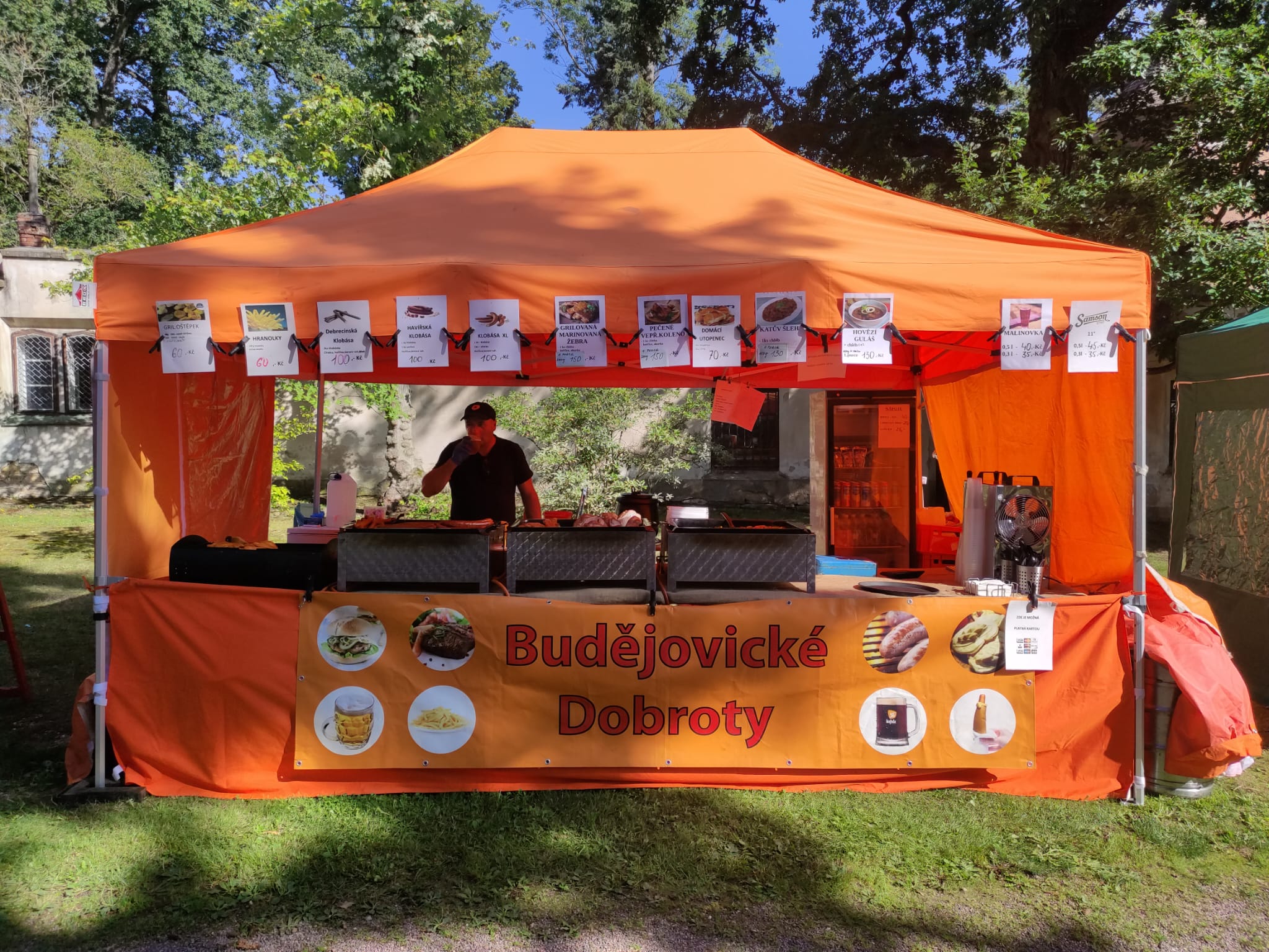 Budějovické dobroty - grilování