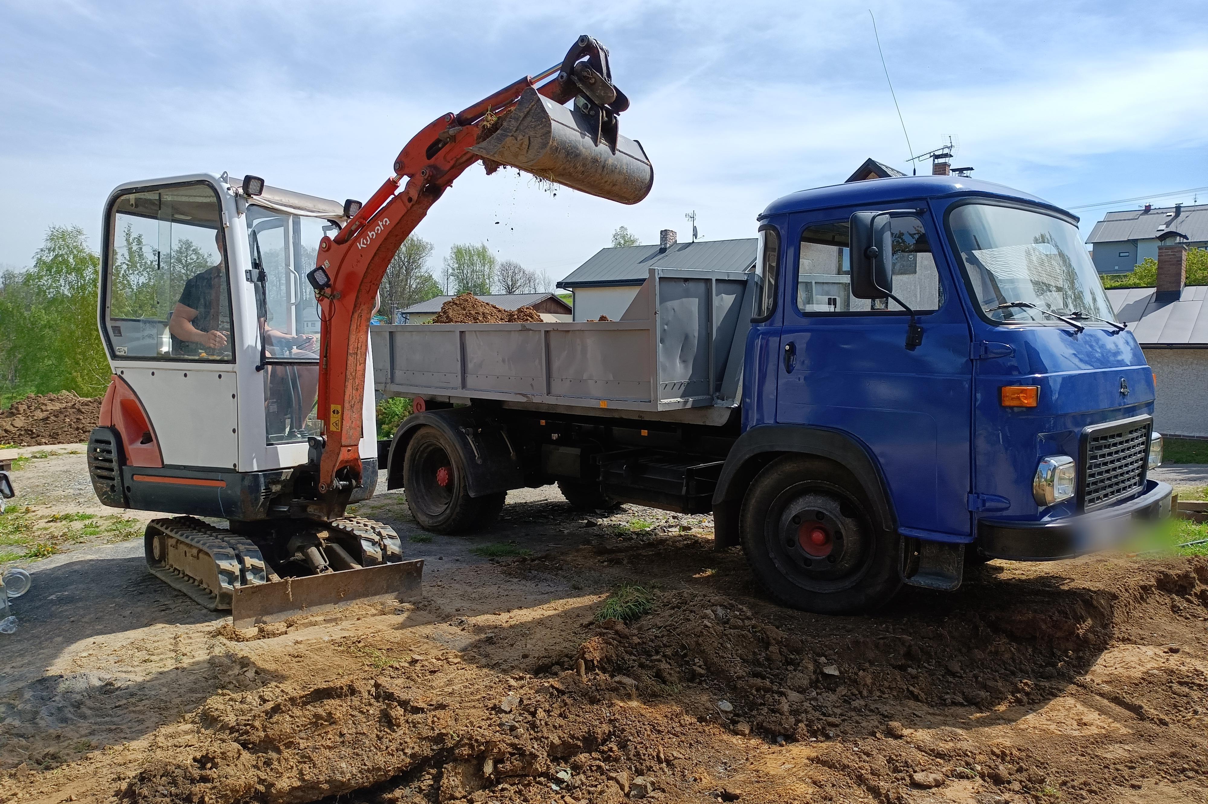 Bozkop - zemní práce a půjčovna minibagru