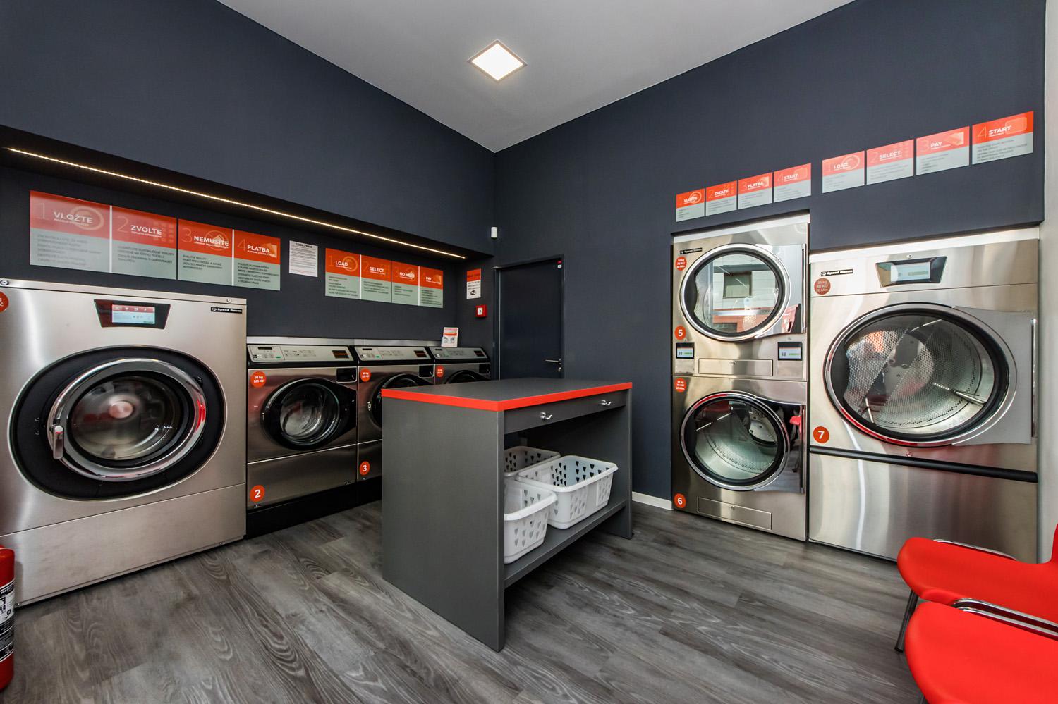 Samoobslužná prádelna Speed Queen