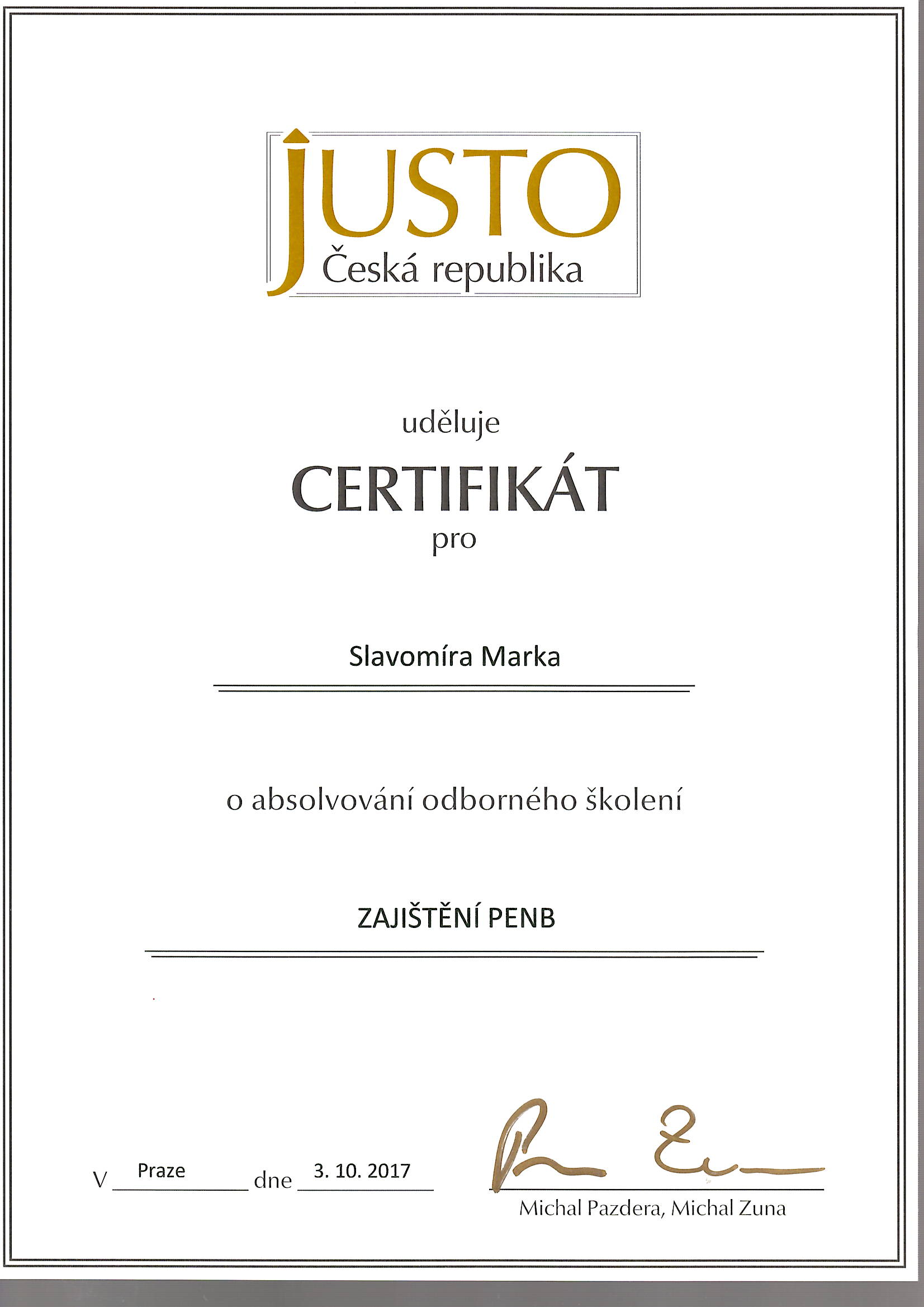 Slavomír Marek JUSTO foto 2