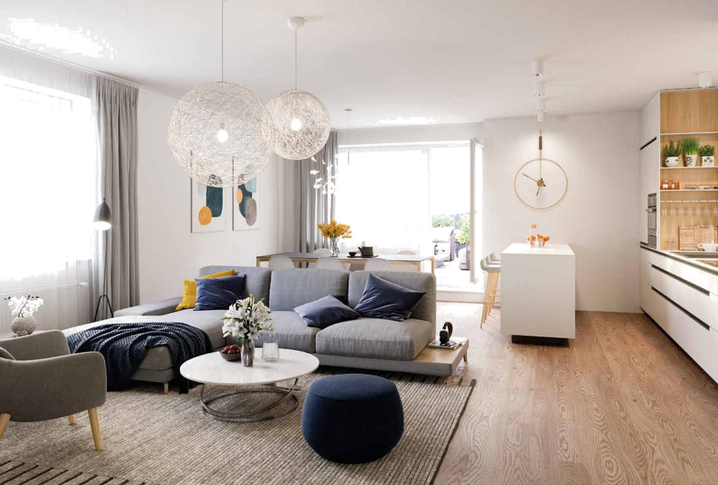 Albatros Kbely - rezidenční projekt Skanska foto 3