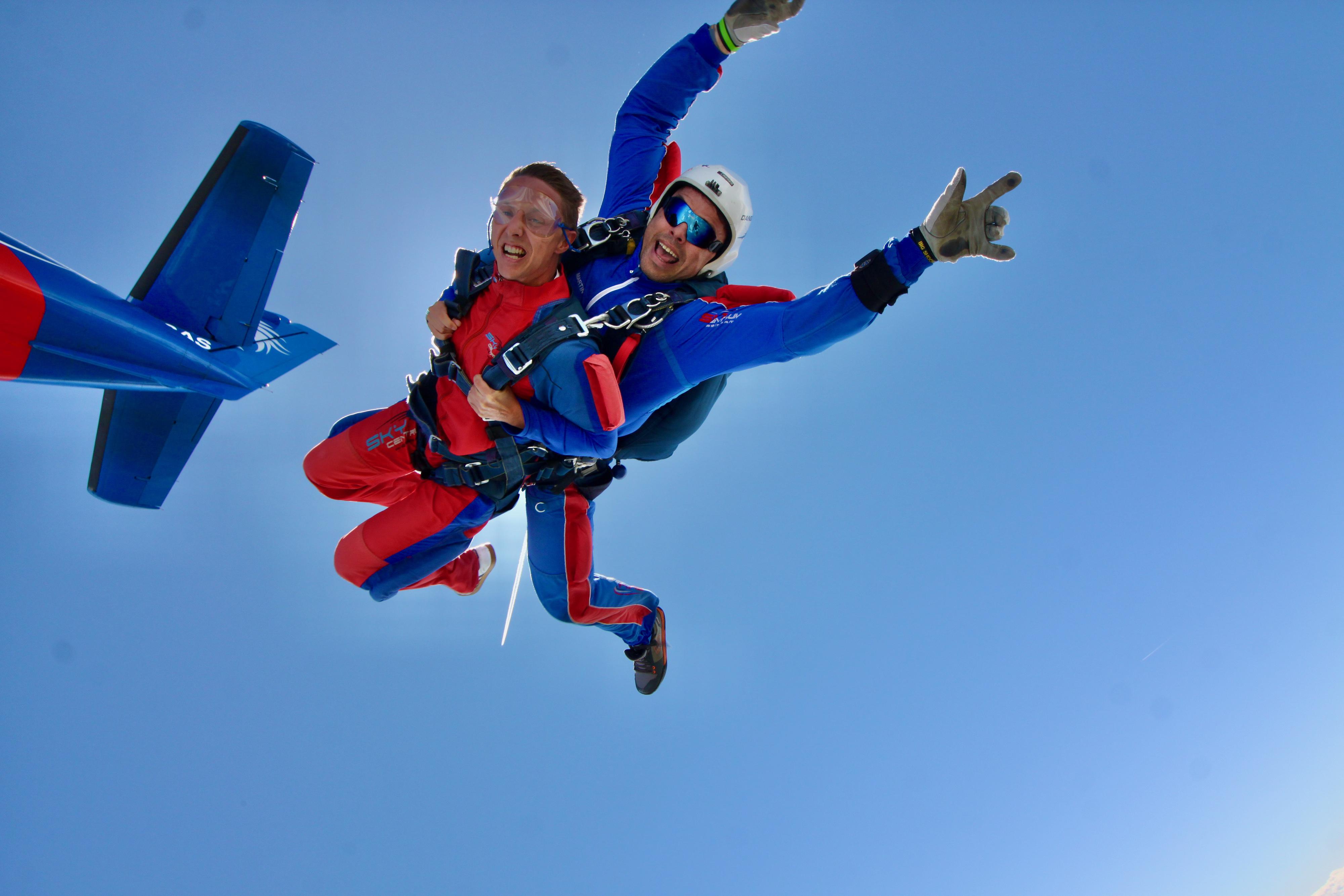 Tandemové seskoky DangerLive foto 3