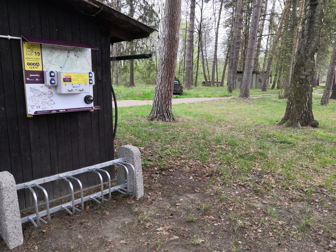 Nabíjecí stanice Tábor Černý Potok foto 2