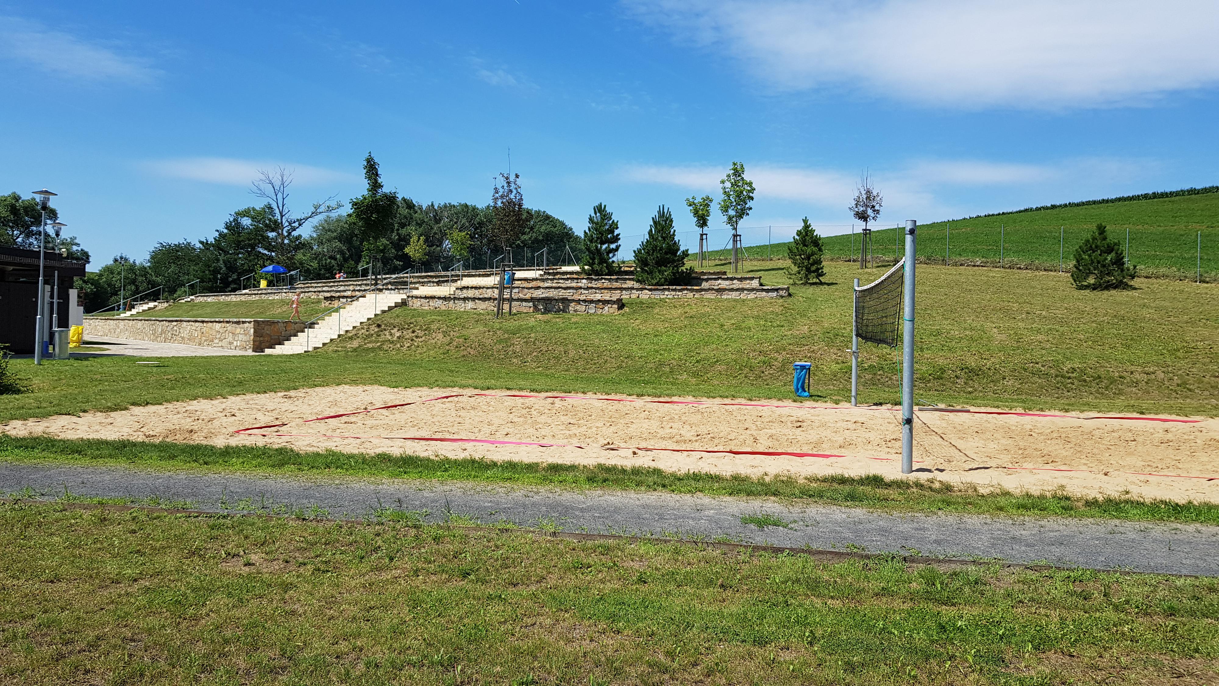 Beachvolejbalové hřiště Vlčnov foto 4
