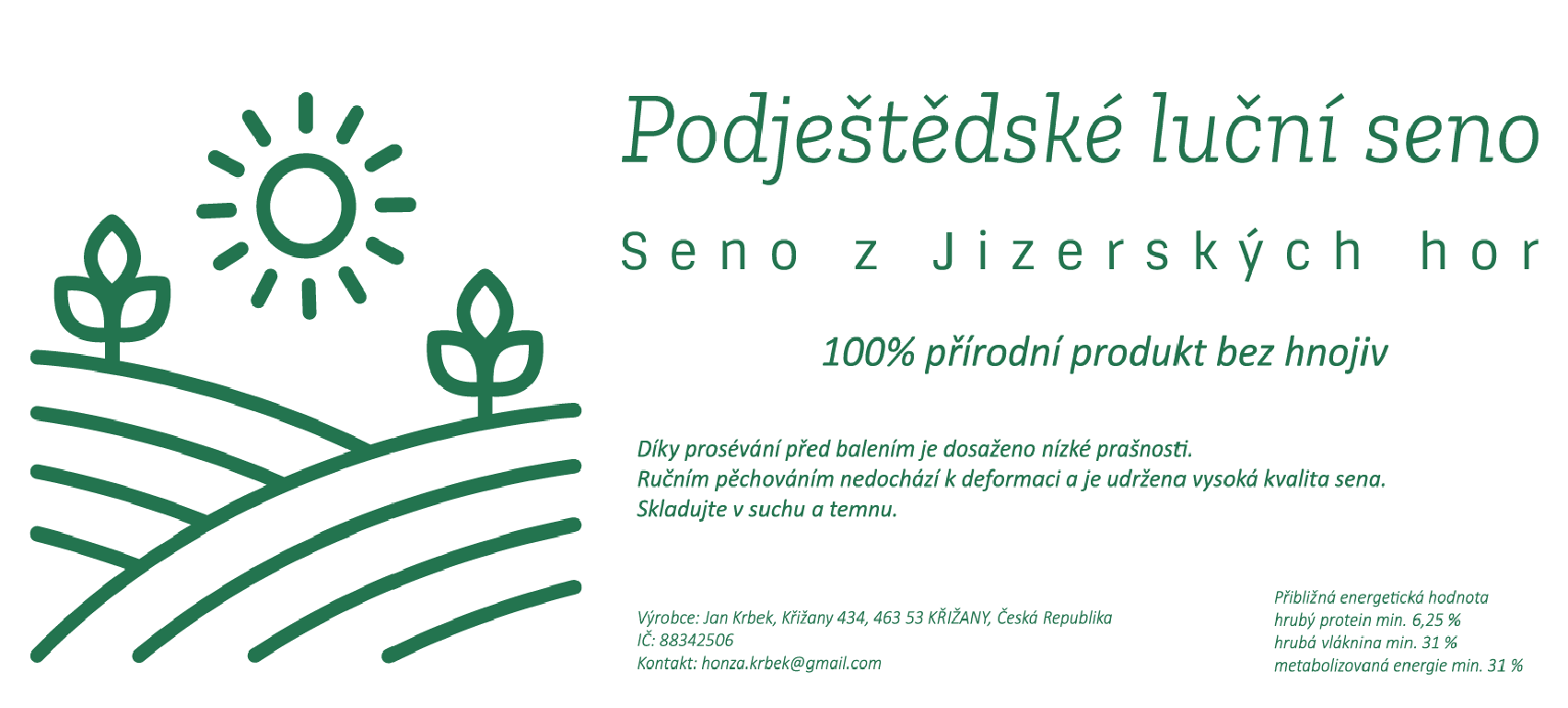 Jan Krbek - Podještědské luční seno foto 2