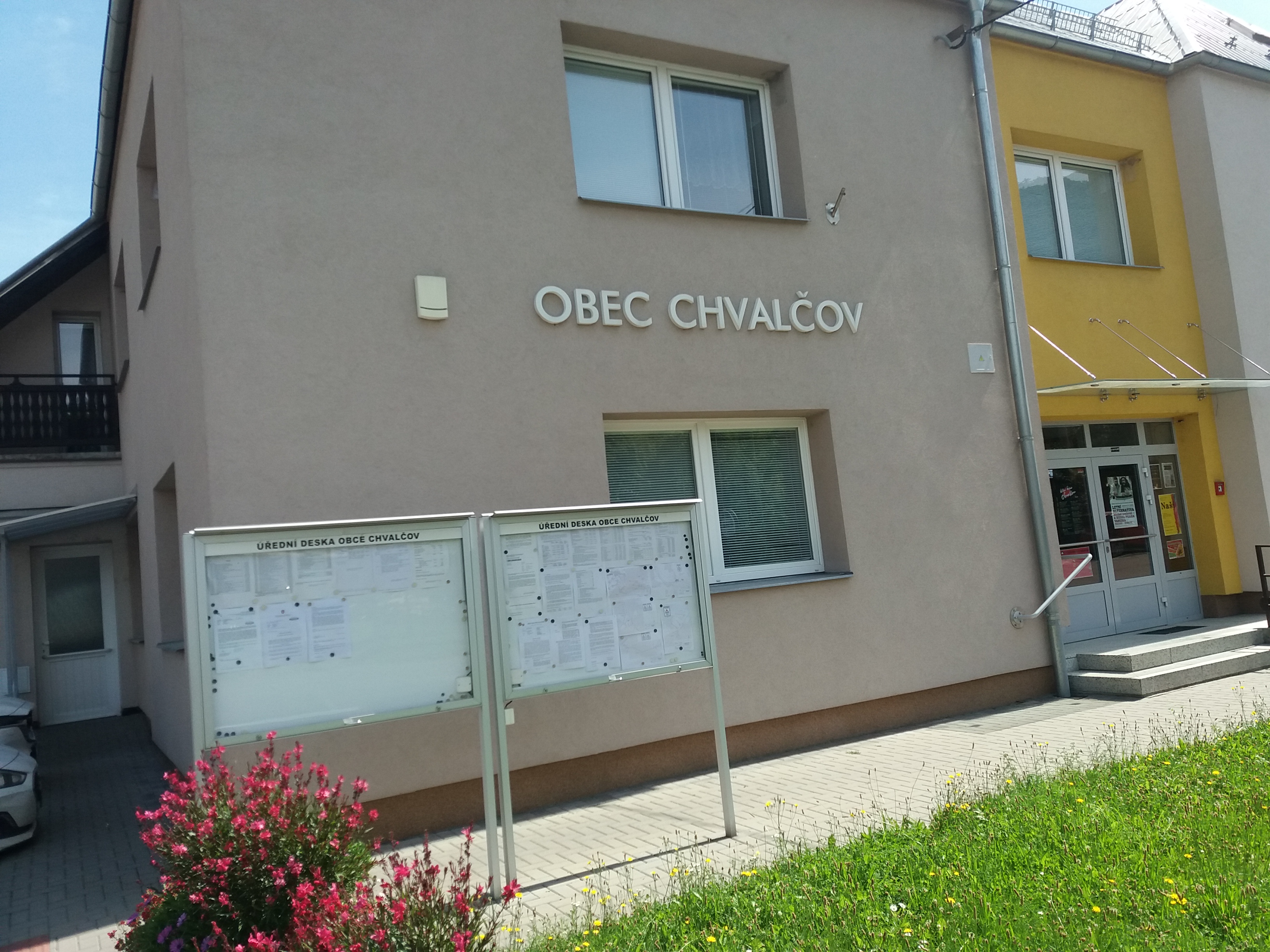 Chvalčov - obecní úřad