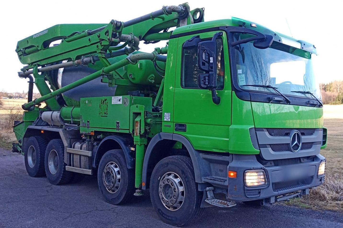 Jan Pinsker - betonpumpa Dobříš