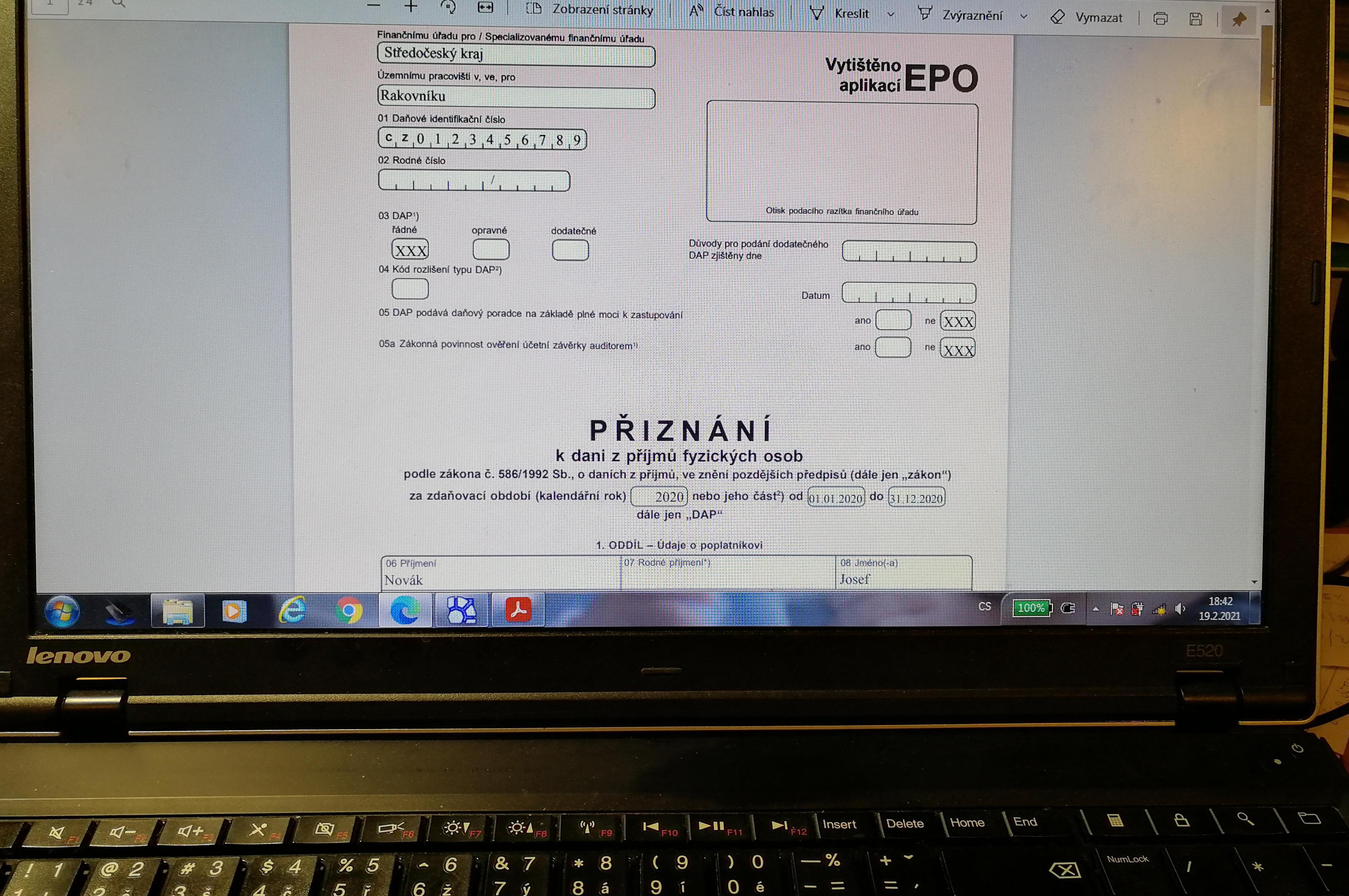 Andrea Pospíšilová - účetnictví, daňová evidence, mzdy foto 1