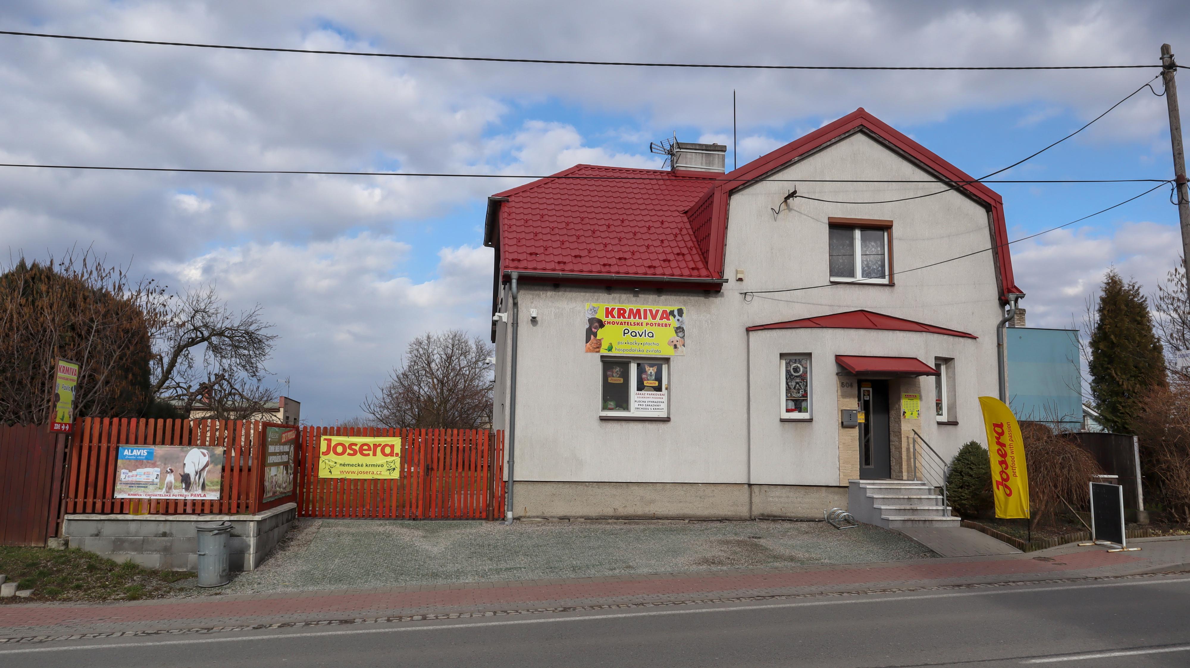 Chovatelské potřeby a krmiva Pavla