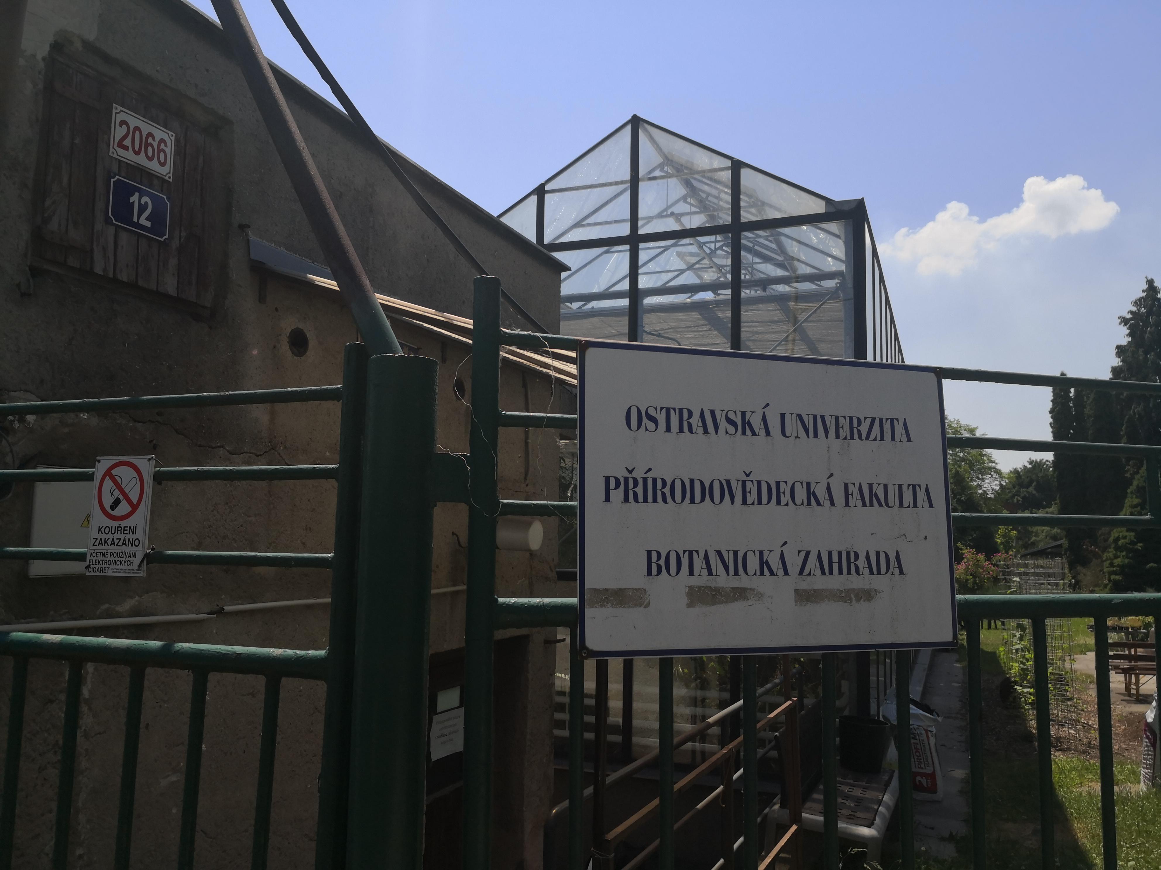 Botanická zahrada Ostravské univerzity foto 2