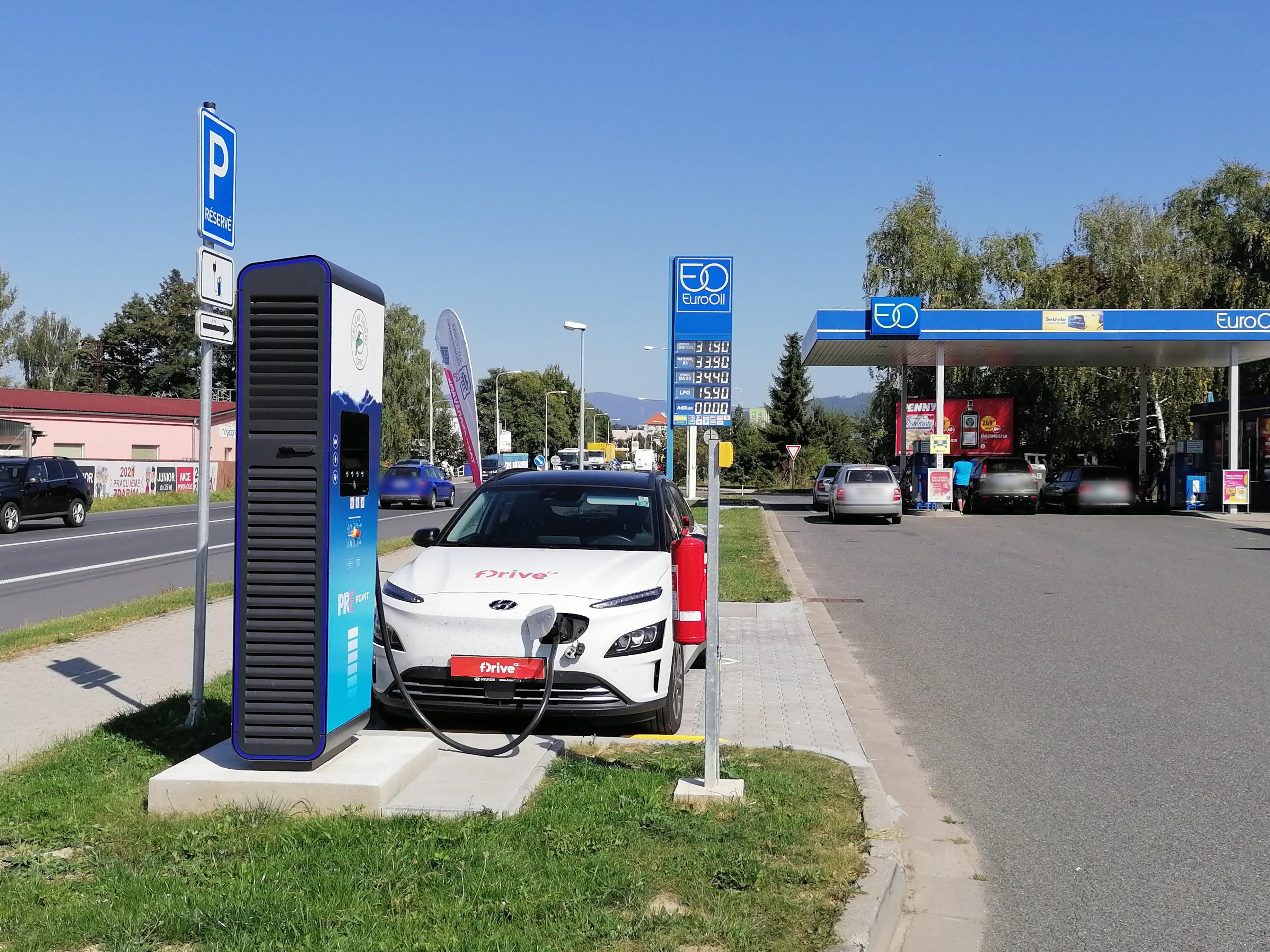 PREpoint - nabíjecí stanice PRE