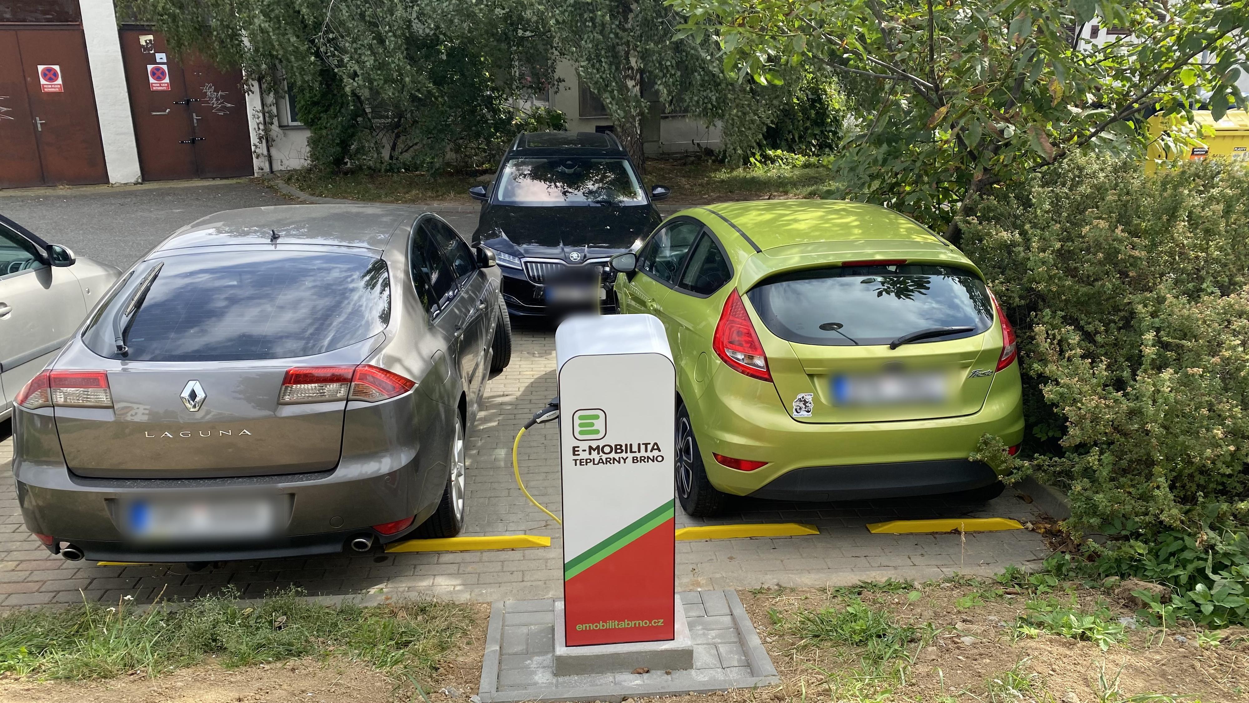 Teplárny Brno, a.s. - nabíjecí stanice