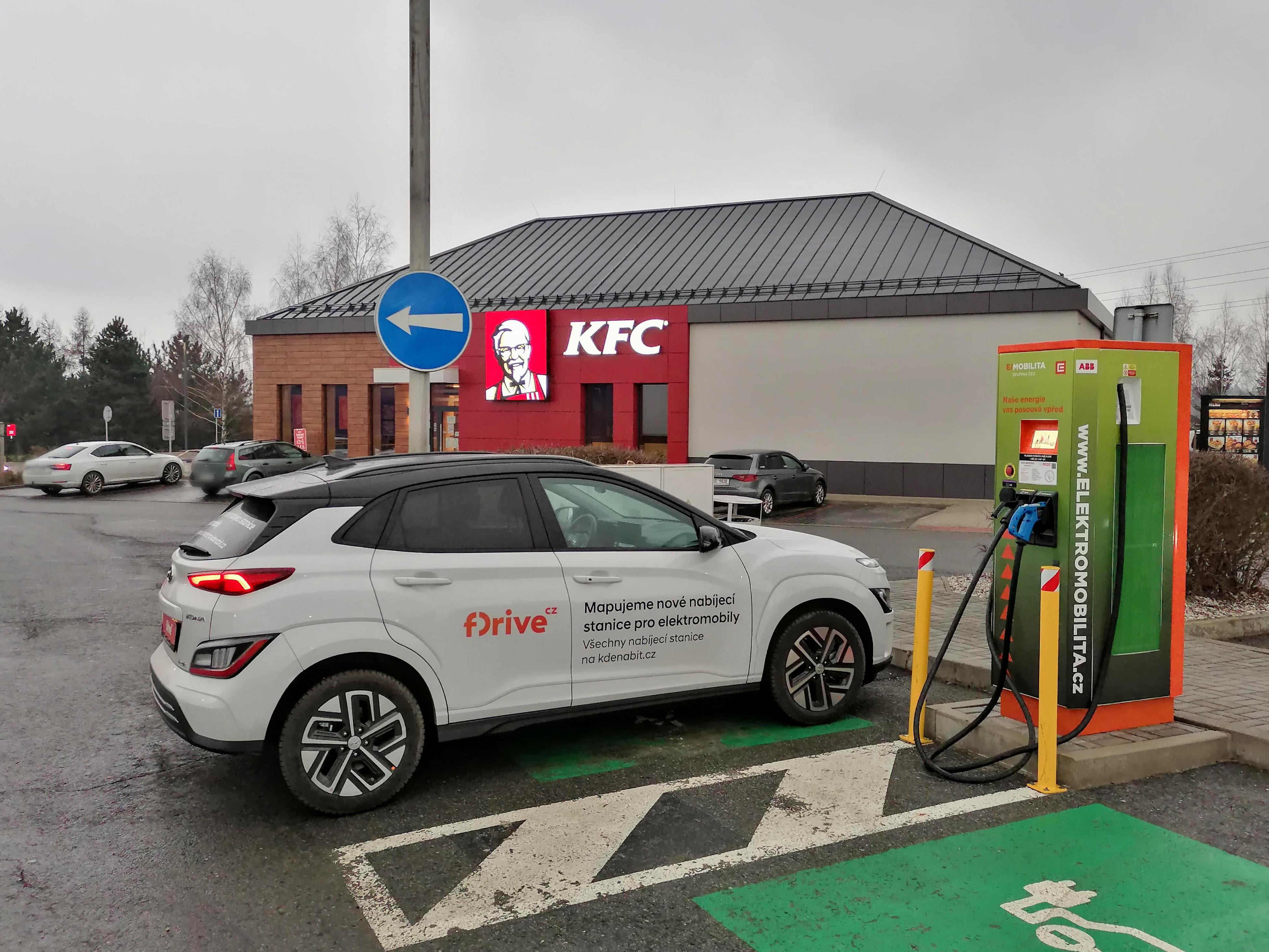 Nabíjecí stanice ČEZ