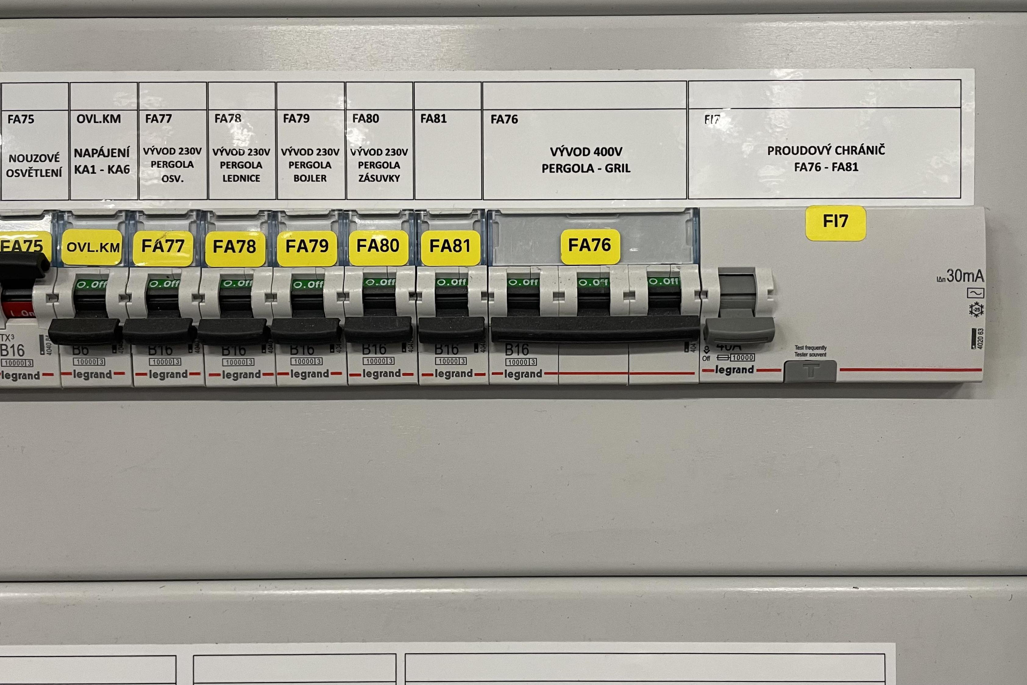 Elektro revize Hutárek