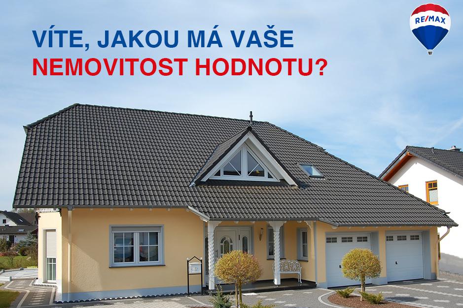 Zdarma oceníme Vaši nemovitost. Kontaktujte nás!