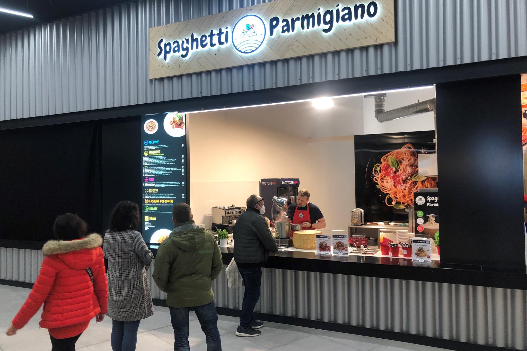 Spaghetti Parmigiano