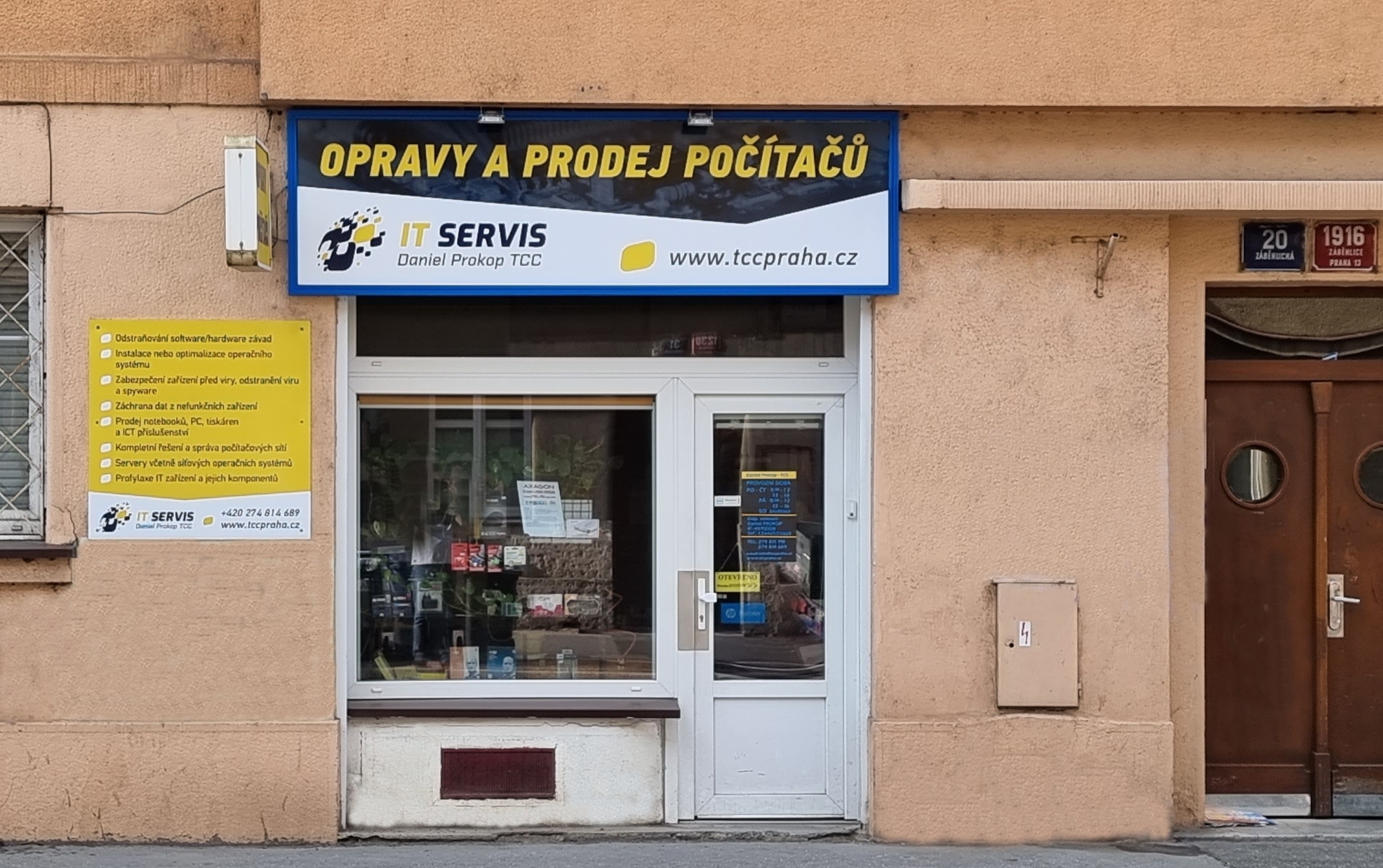 Opravy a servis počítačů Daniel Prokop - TCC