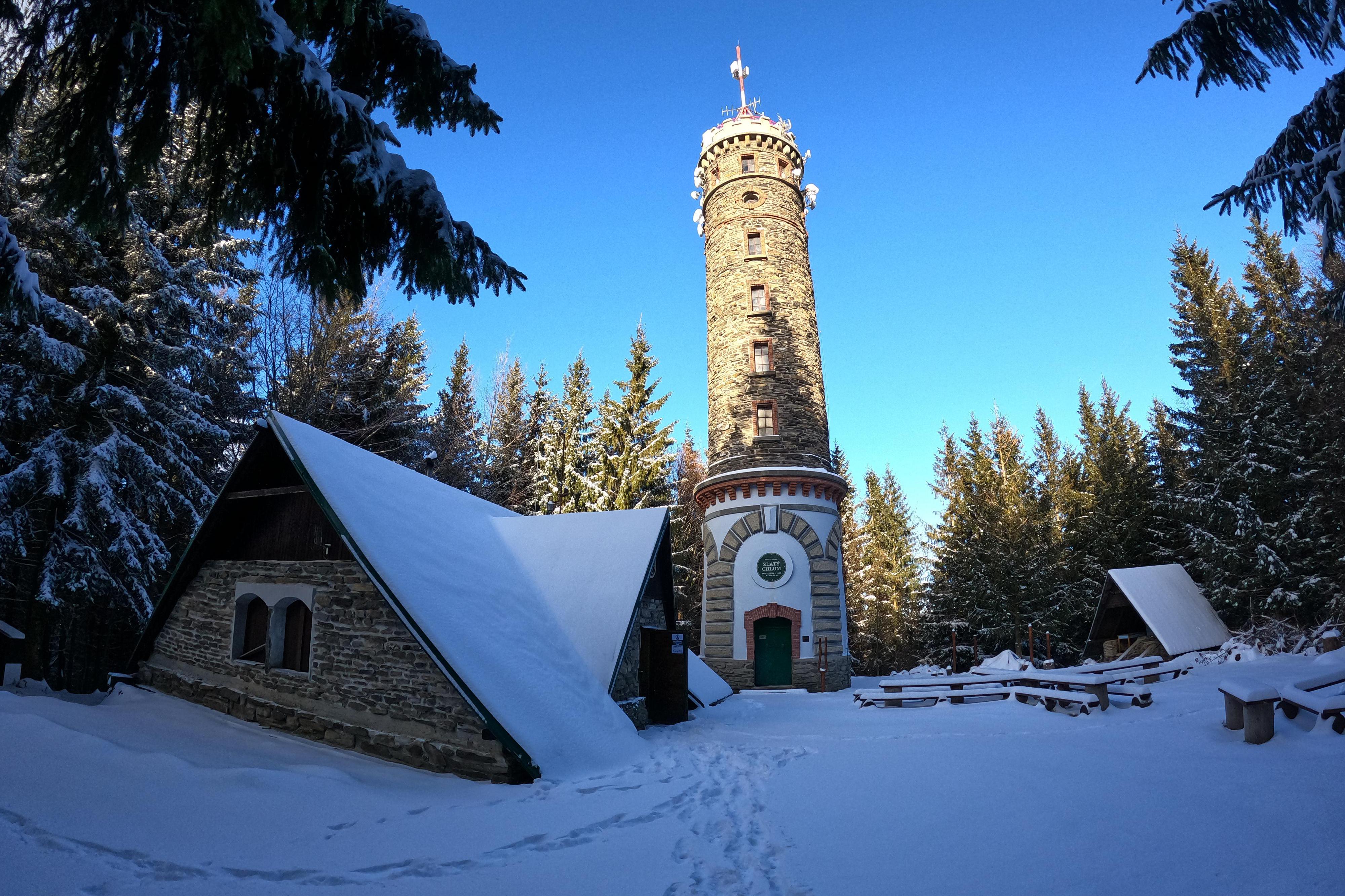 Zlatý Chlum - rozhledna foto 2